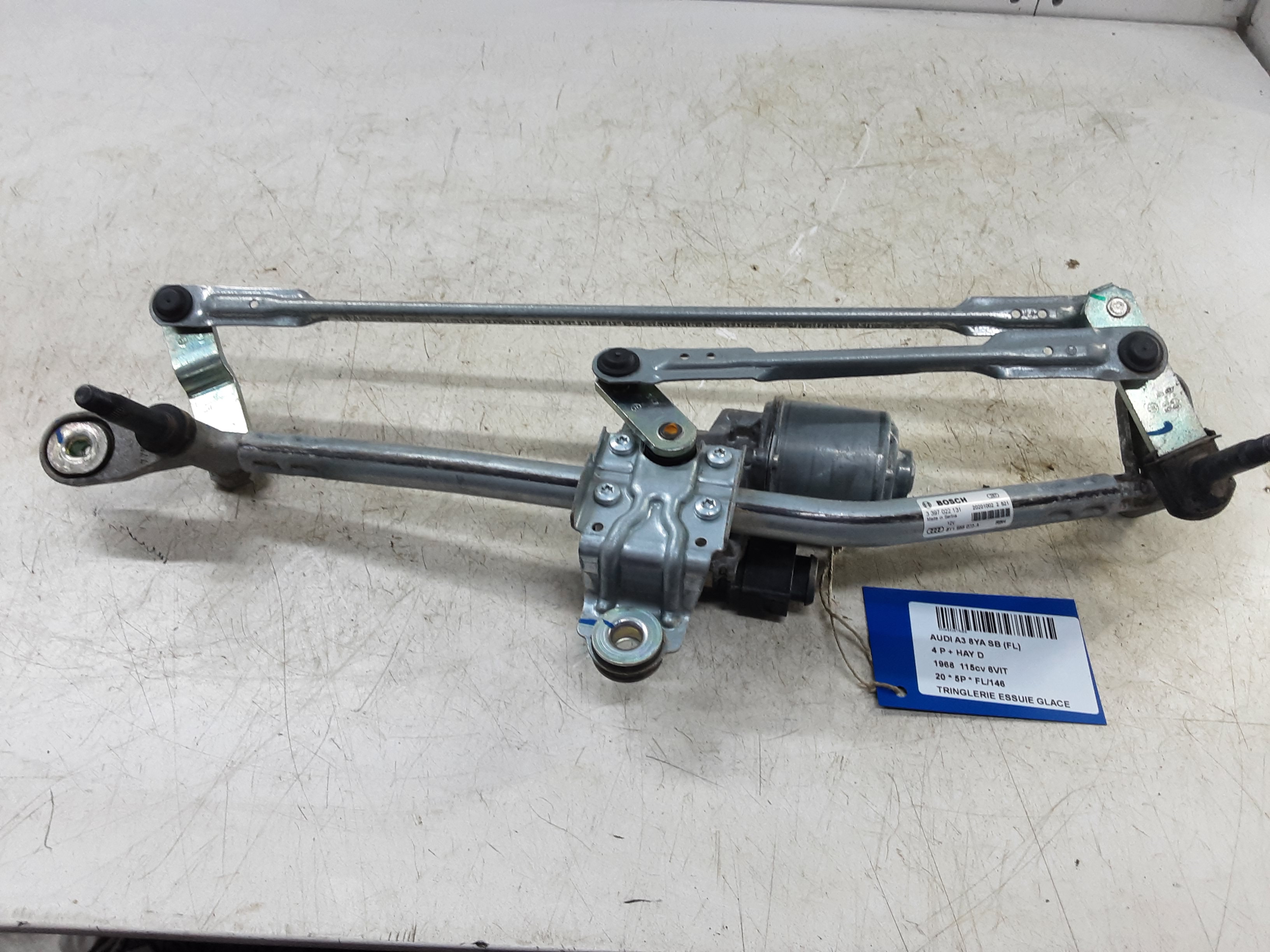 RUITENWISSER MECHANISME Audi A3 5D/20+