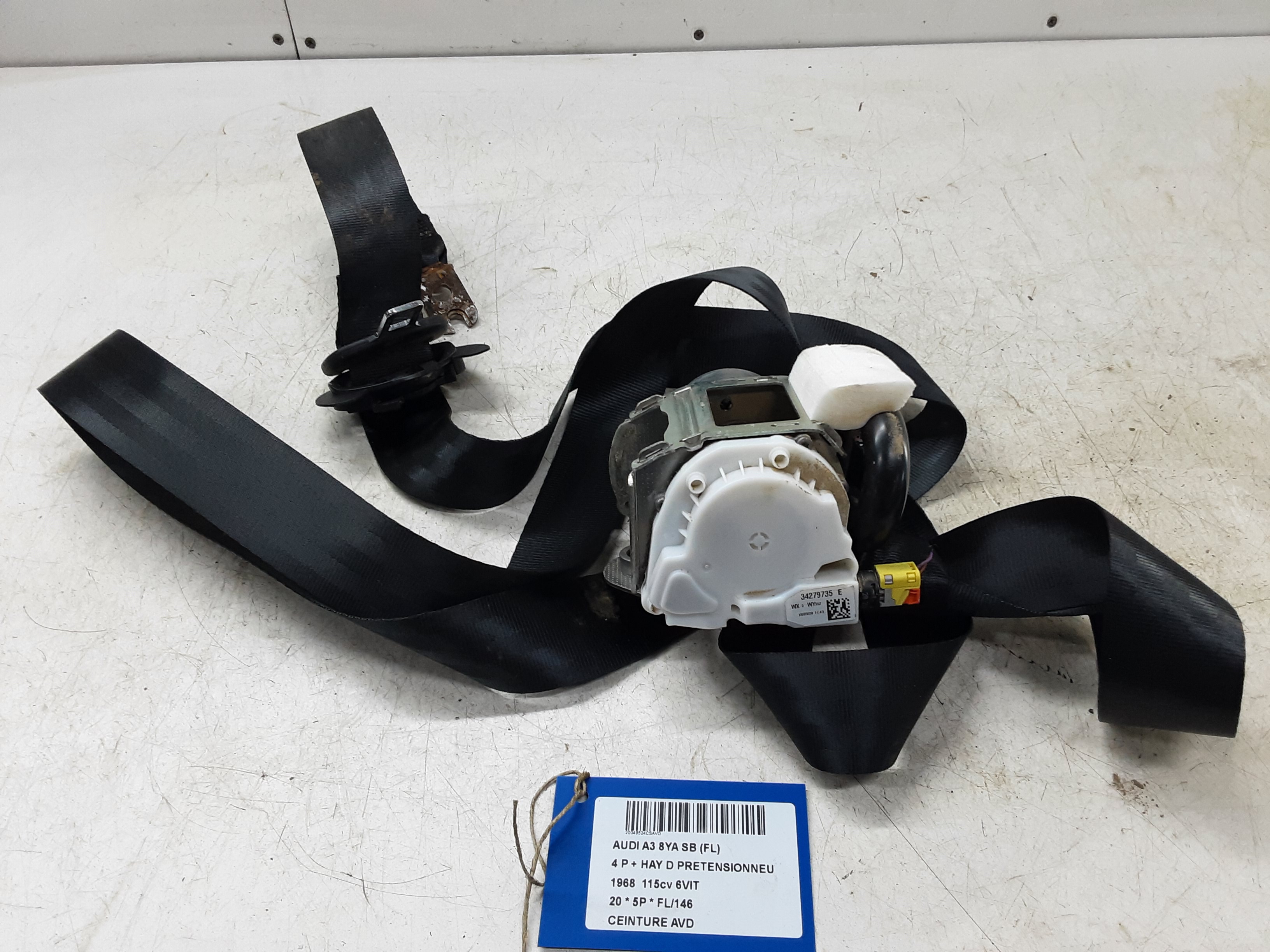 CEINTURE AVANT DROITE Audi A3 5D/20+