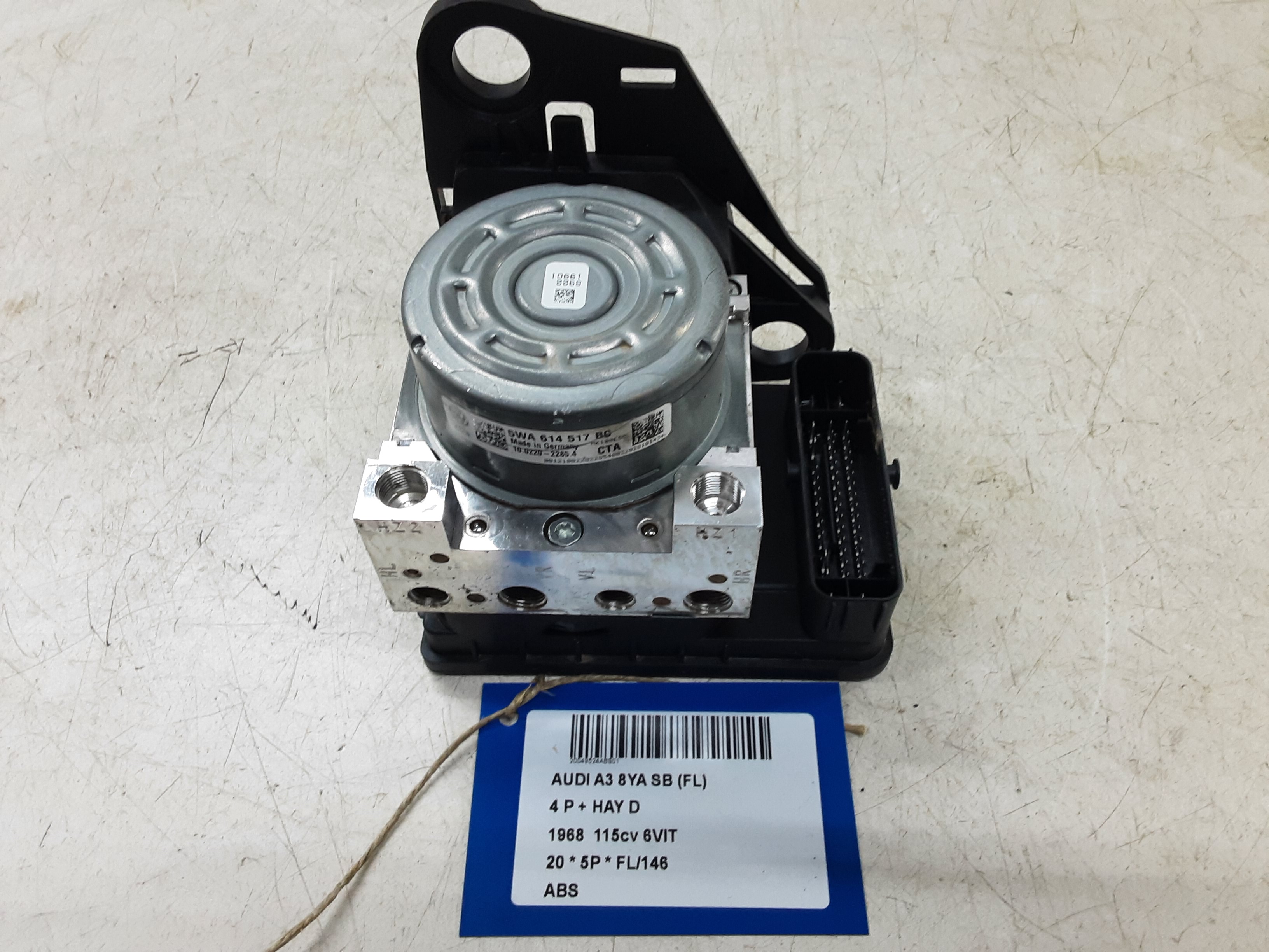 SYSTEME ABS Audi A3 5D/20+