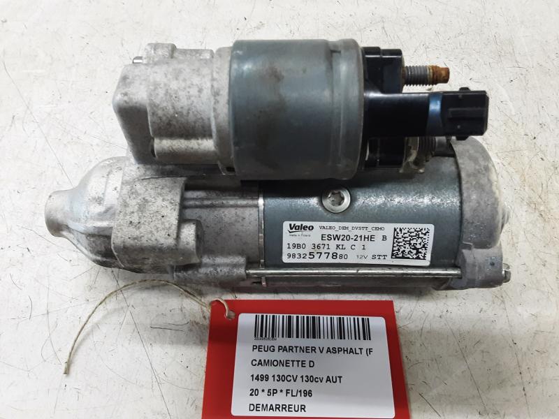 STARTMOTOR Peugeot PARTNER 9/18+
