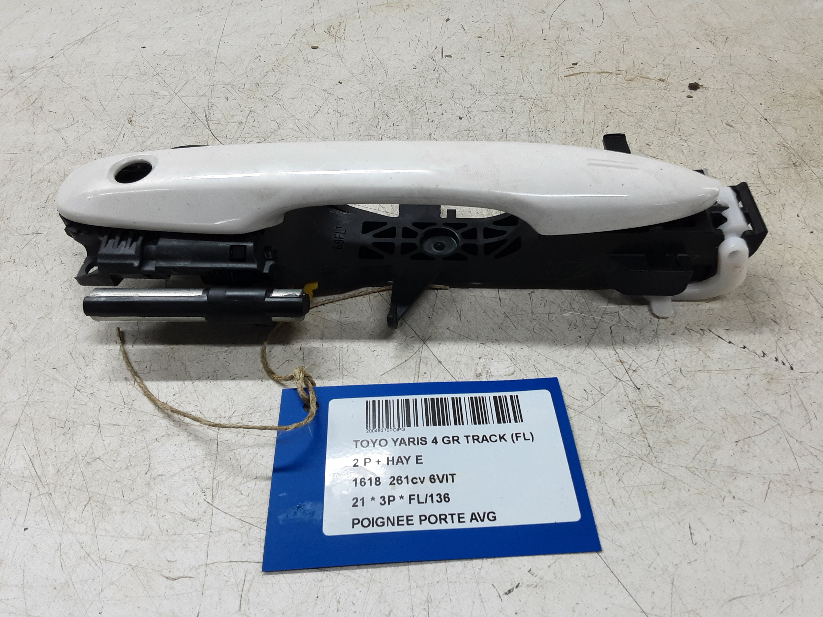 DEURGREEP VOOR LINKS Toyota YARIS (6) 2/20+