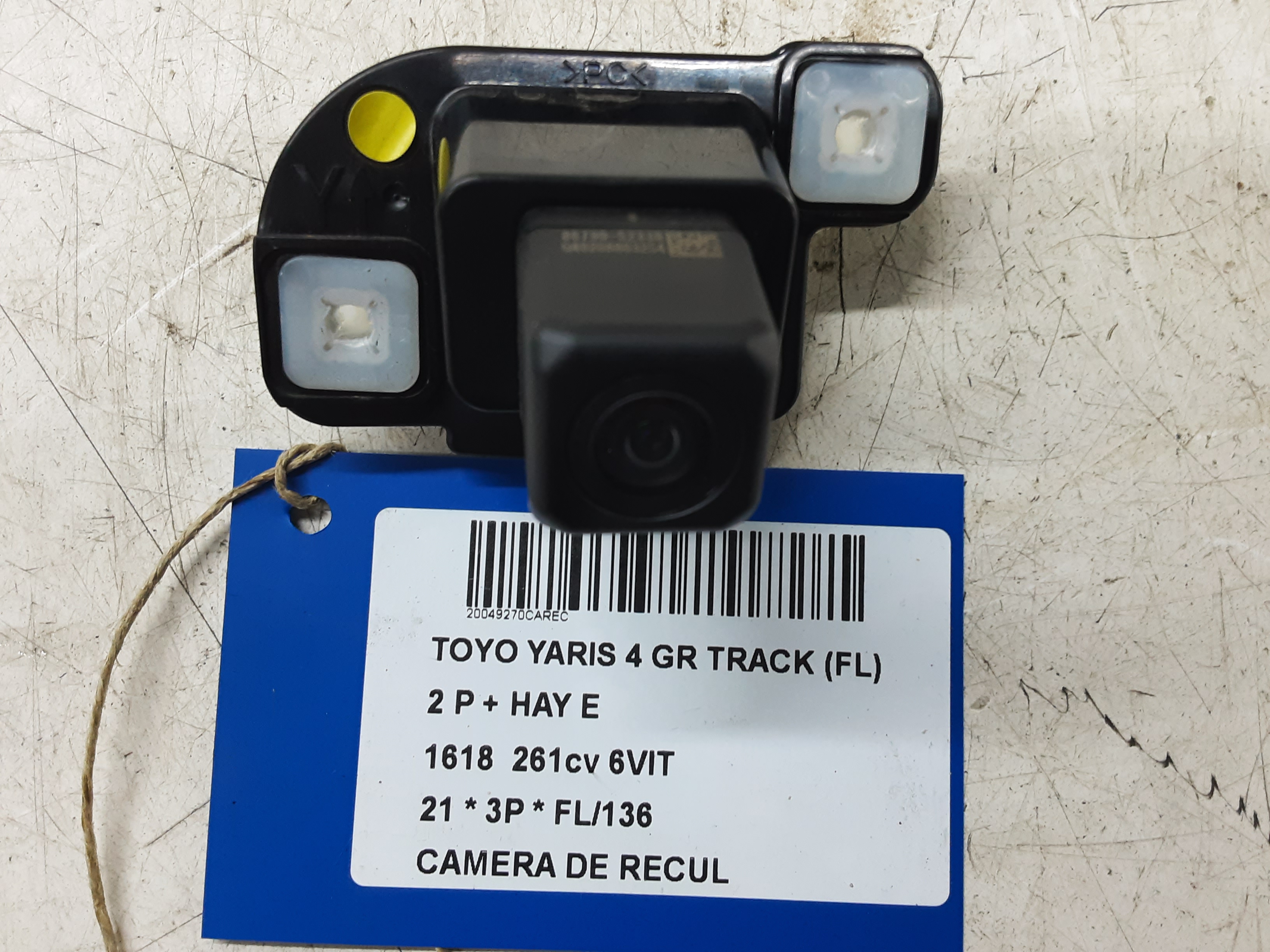 CAMERA DE RECUL Toyota YARIS (6) 2/20+