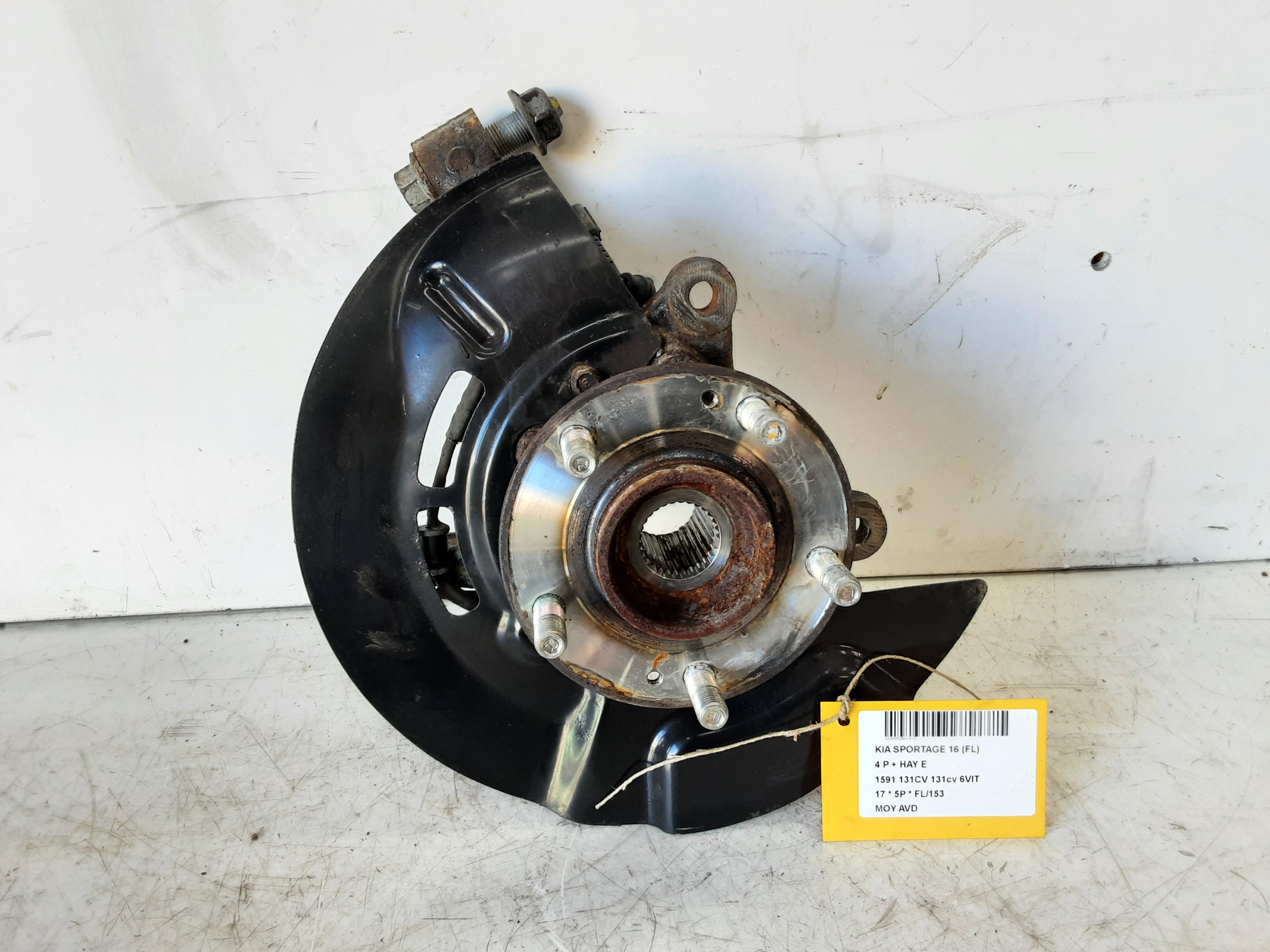 WIELNAAF VOOR RECHTS Kia SPORTAGE (4) 01/16 - 9/18