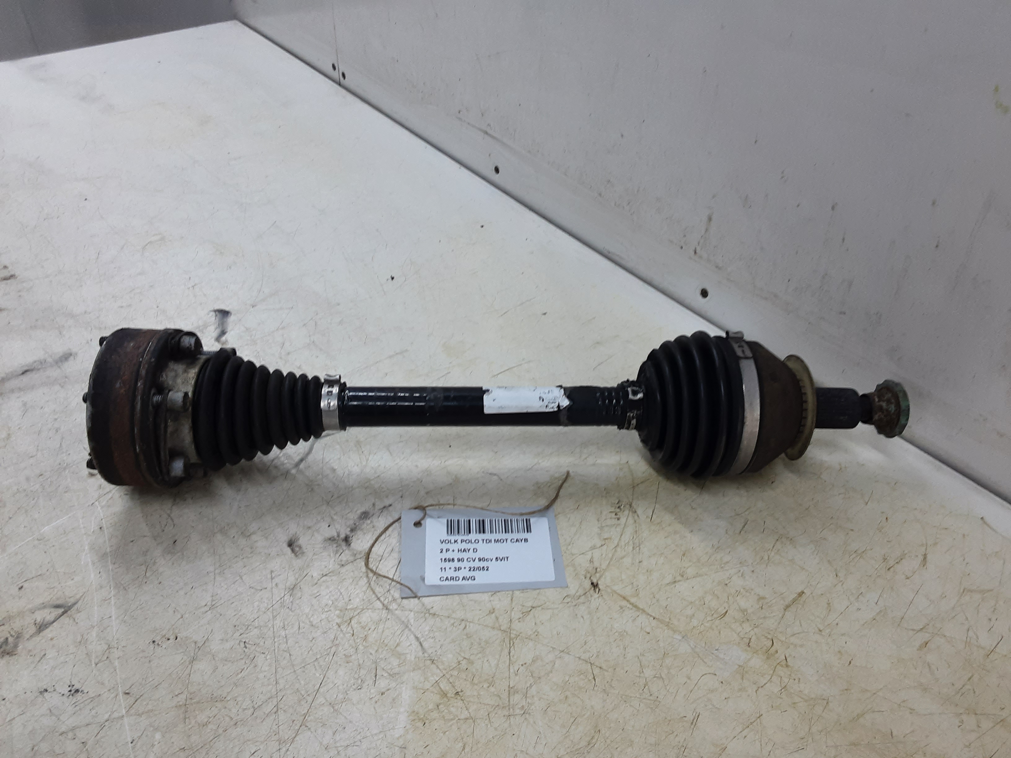 AANDRIJFAS VOOR LINKS Vw POLO (6R) 6/09 - 4/14