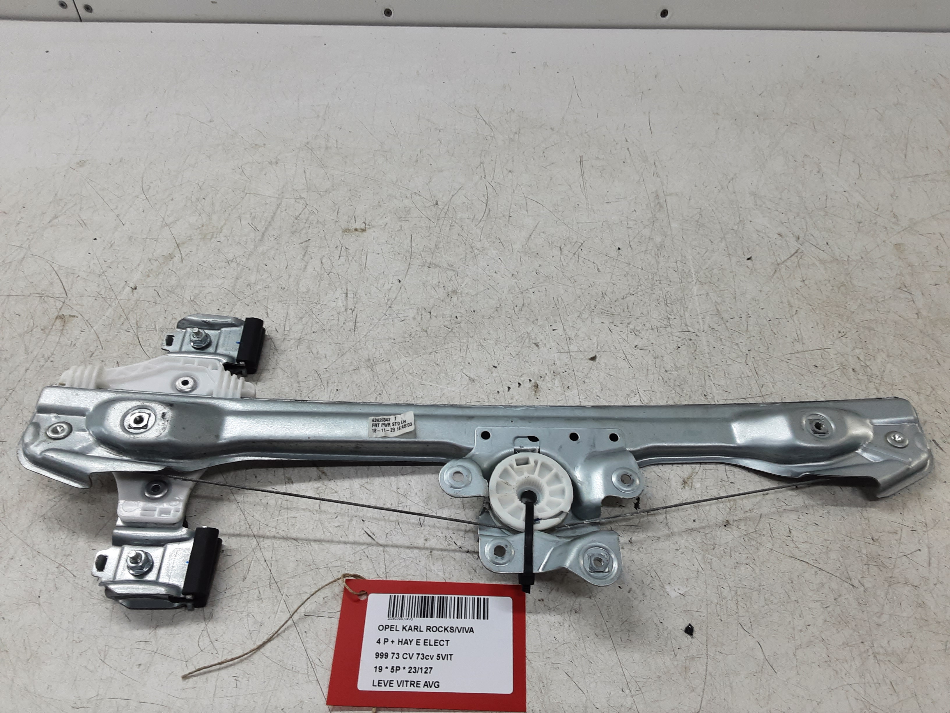 FENSTERMECHANIK TÜRIG LINKS VORNE Opel KARL 6/15+
