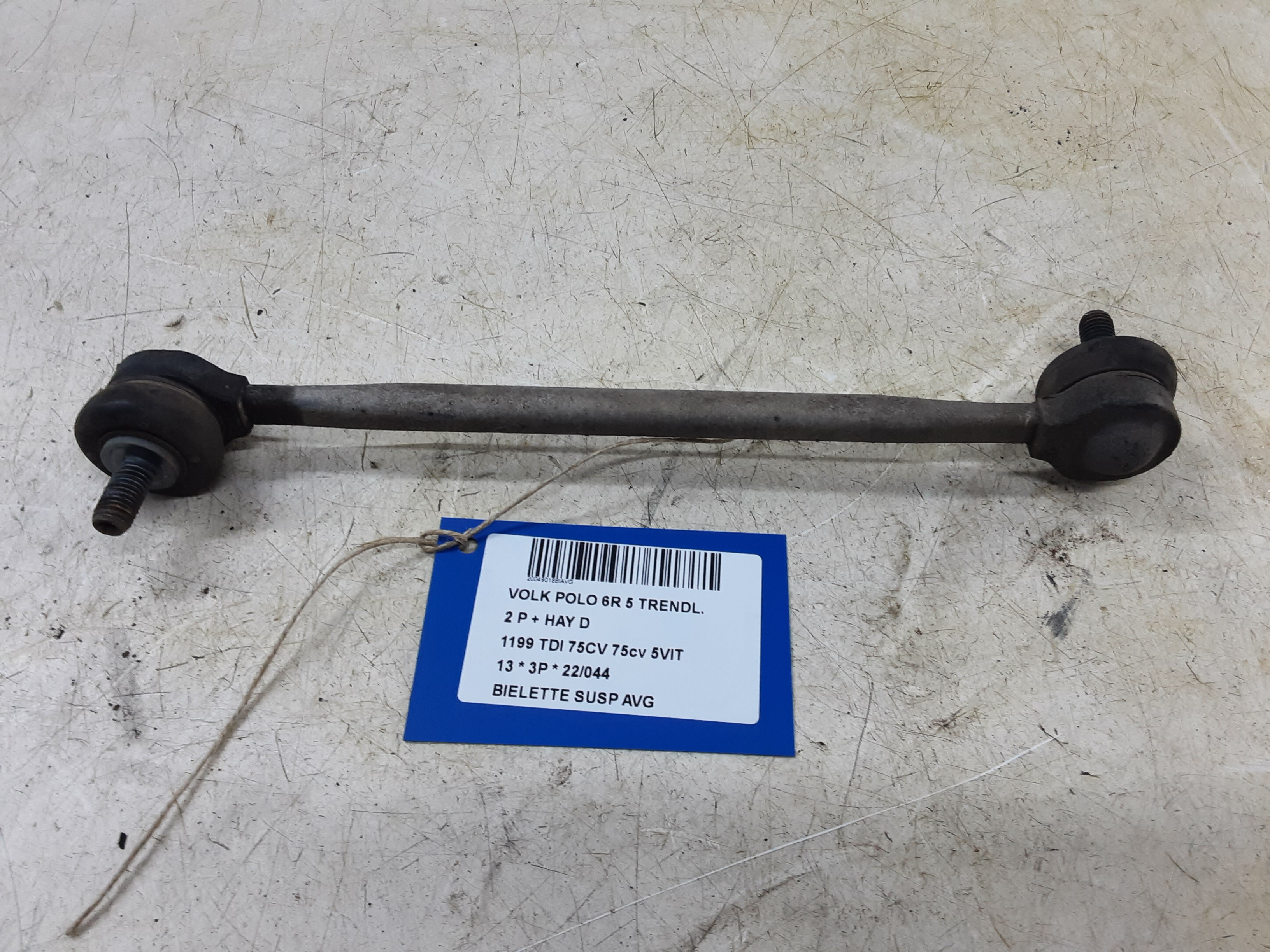 BIELETTE DE SUSPENSION AVANT GAUCHE Vw POLO (6R) 6/09 - 4/14