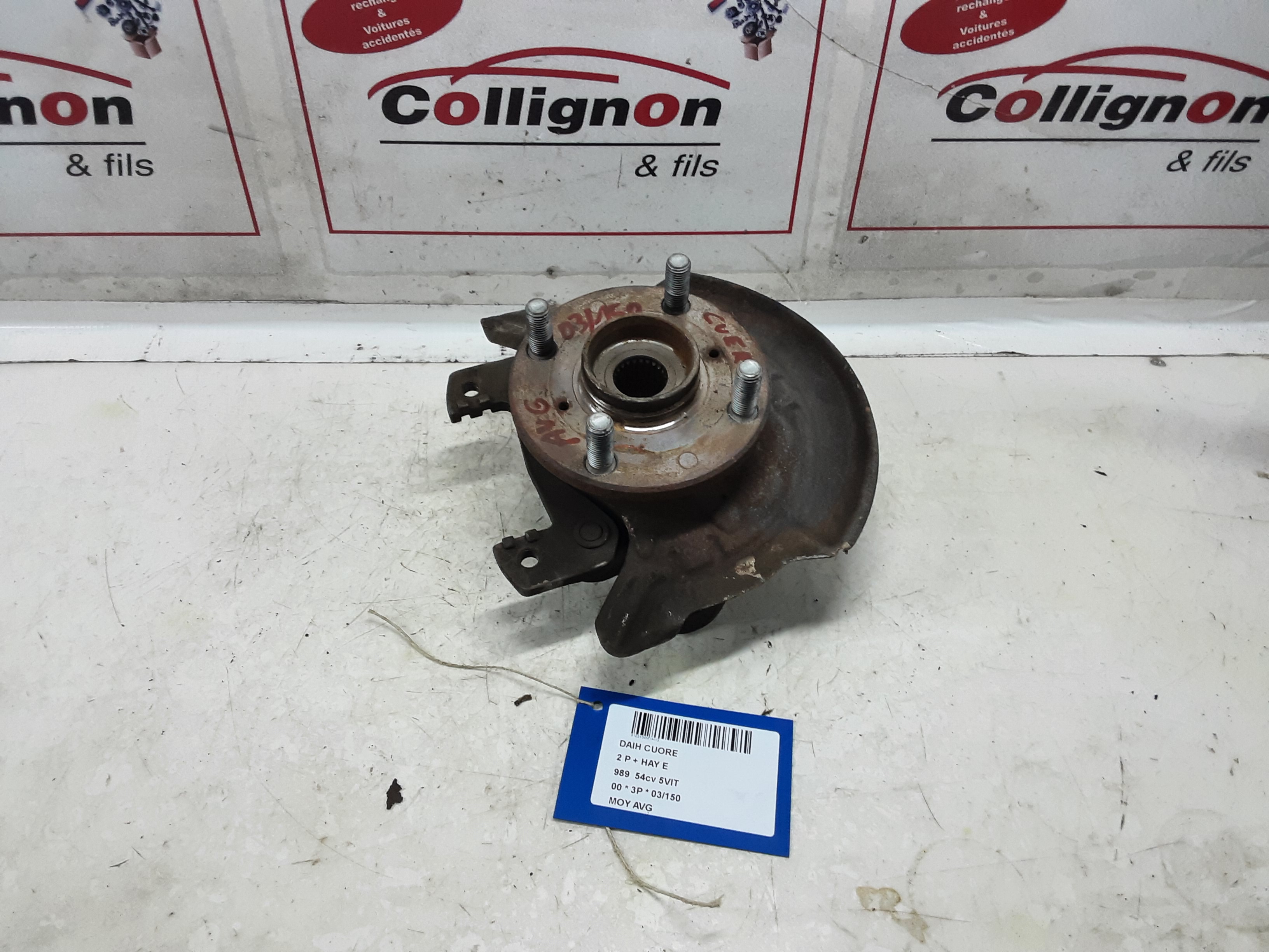 WIELNAAF VOOR LINKS Daihatsu CUORE 5/03 - 11