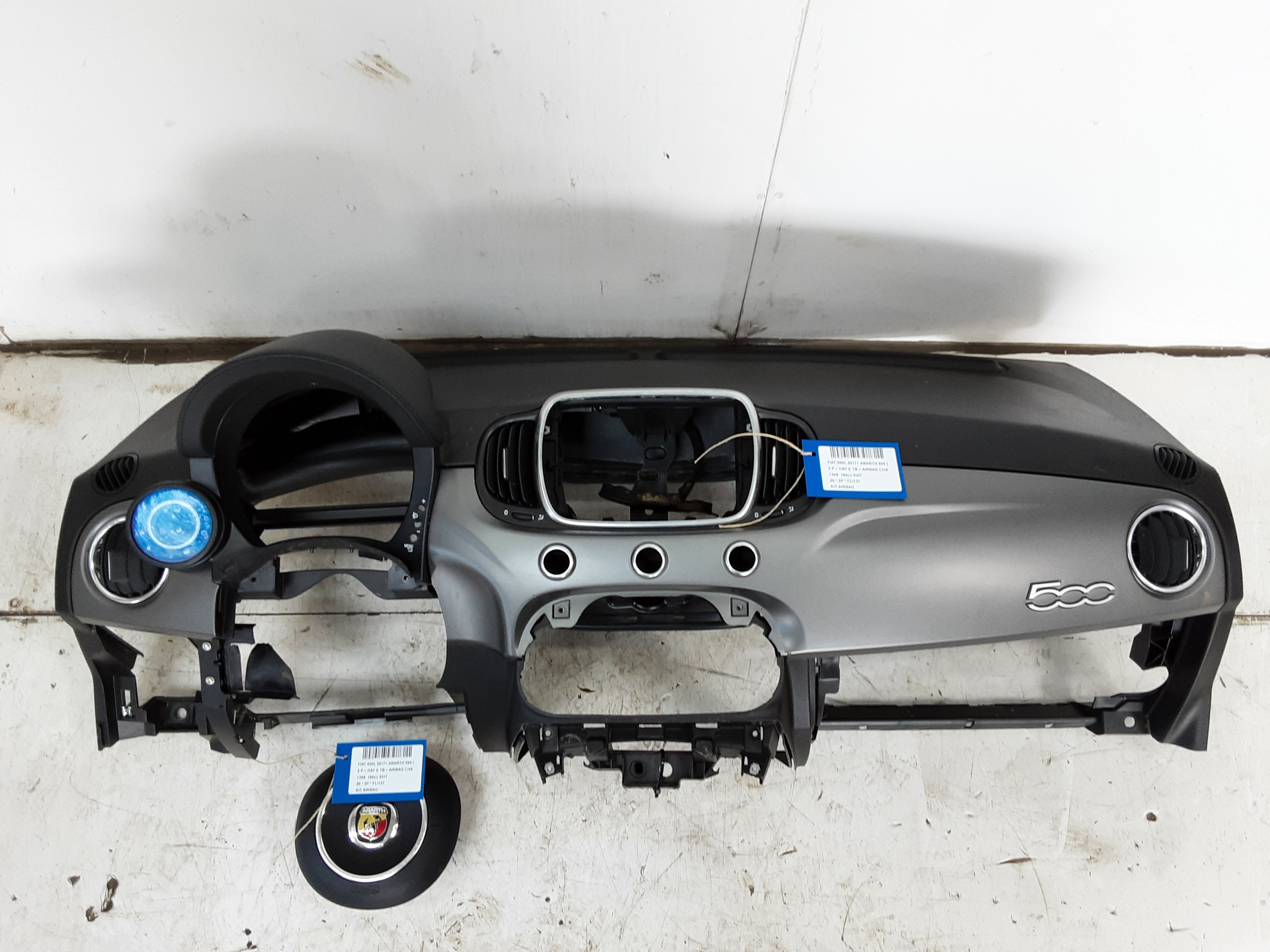KIT D&#039;AIRBAG Fiat 500 7/15+