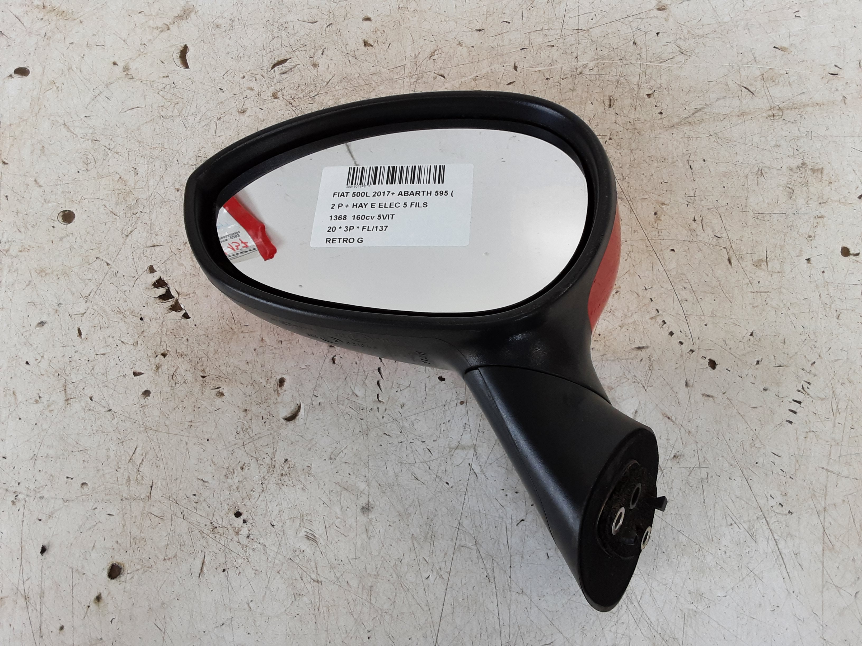 BUITENSPIEGEL LINKS Fiat 500 7/15+