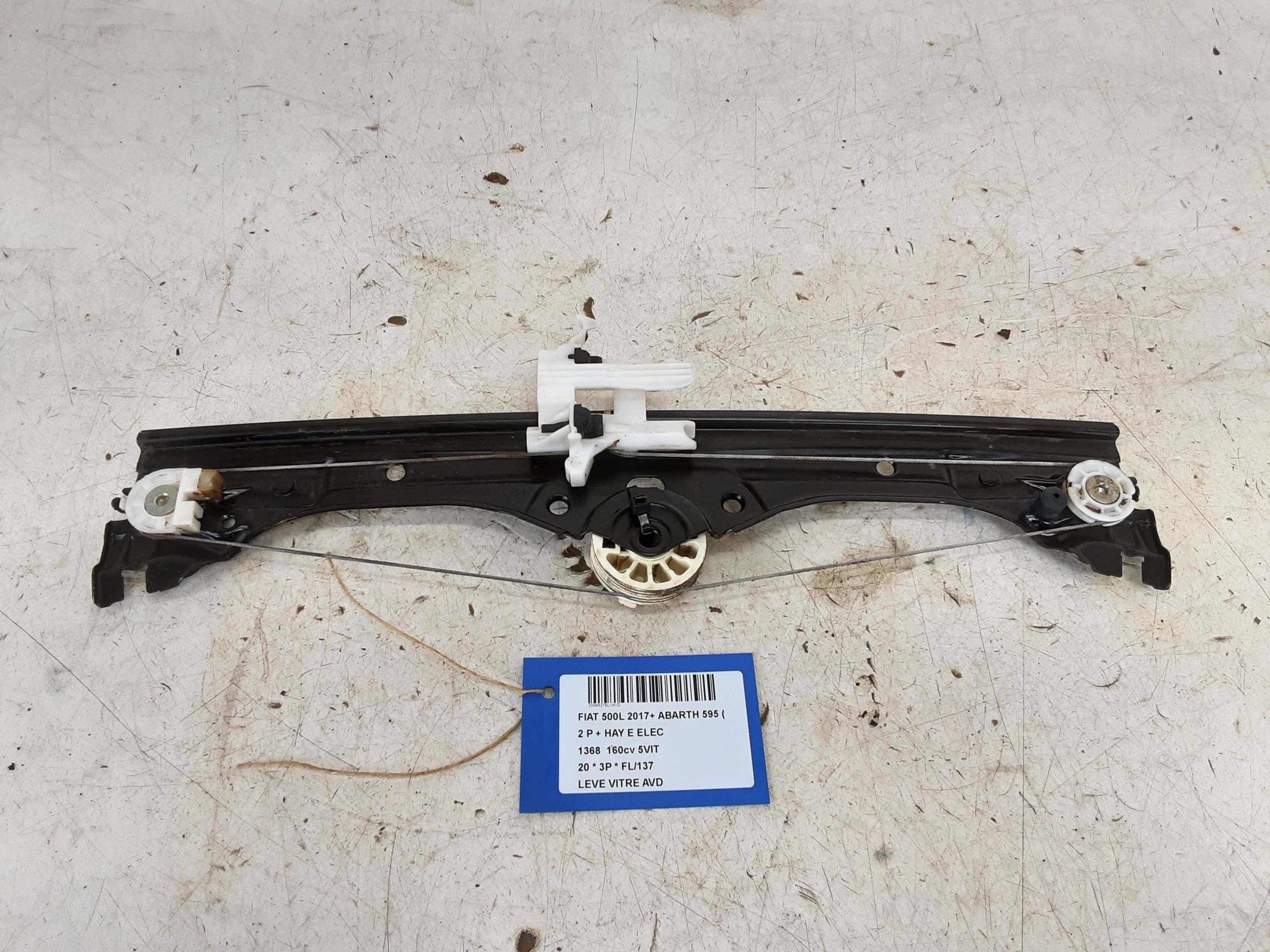 RUITMECHANISME VOOR RECHTS Fiat 500 7/15+