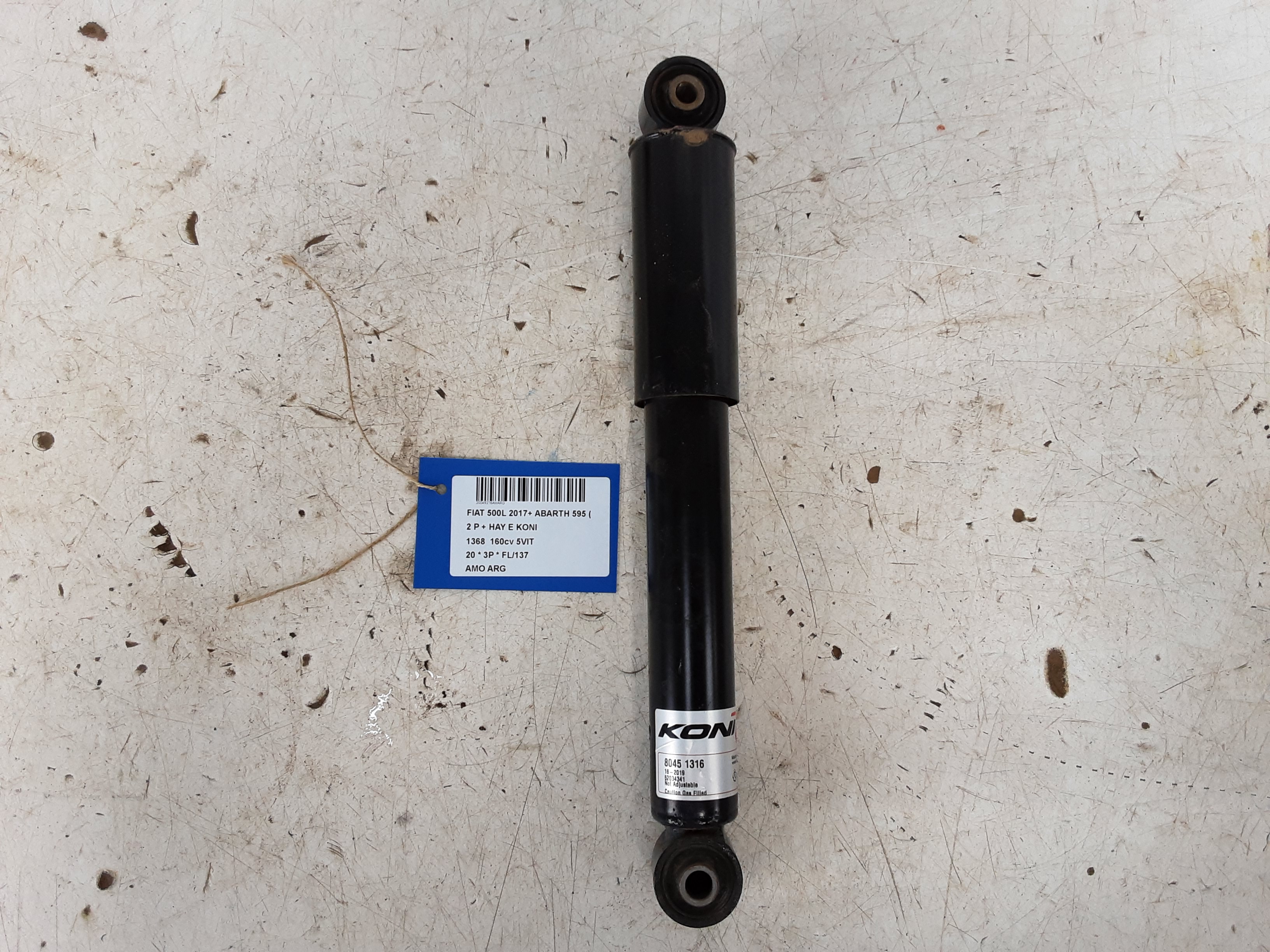 FEDERBEIN HINTER LINKS Fiat 500 7/15+