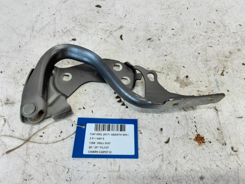 CHARNIERE DE CAPOT DROITE Fiat 500 7/15+