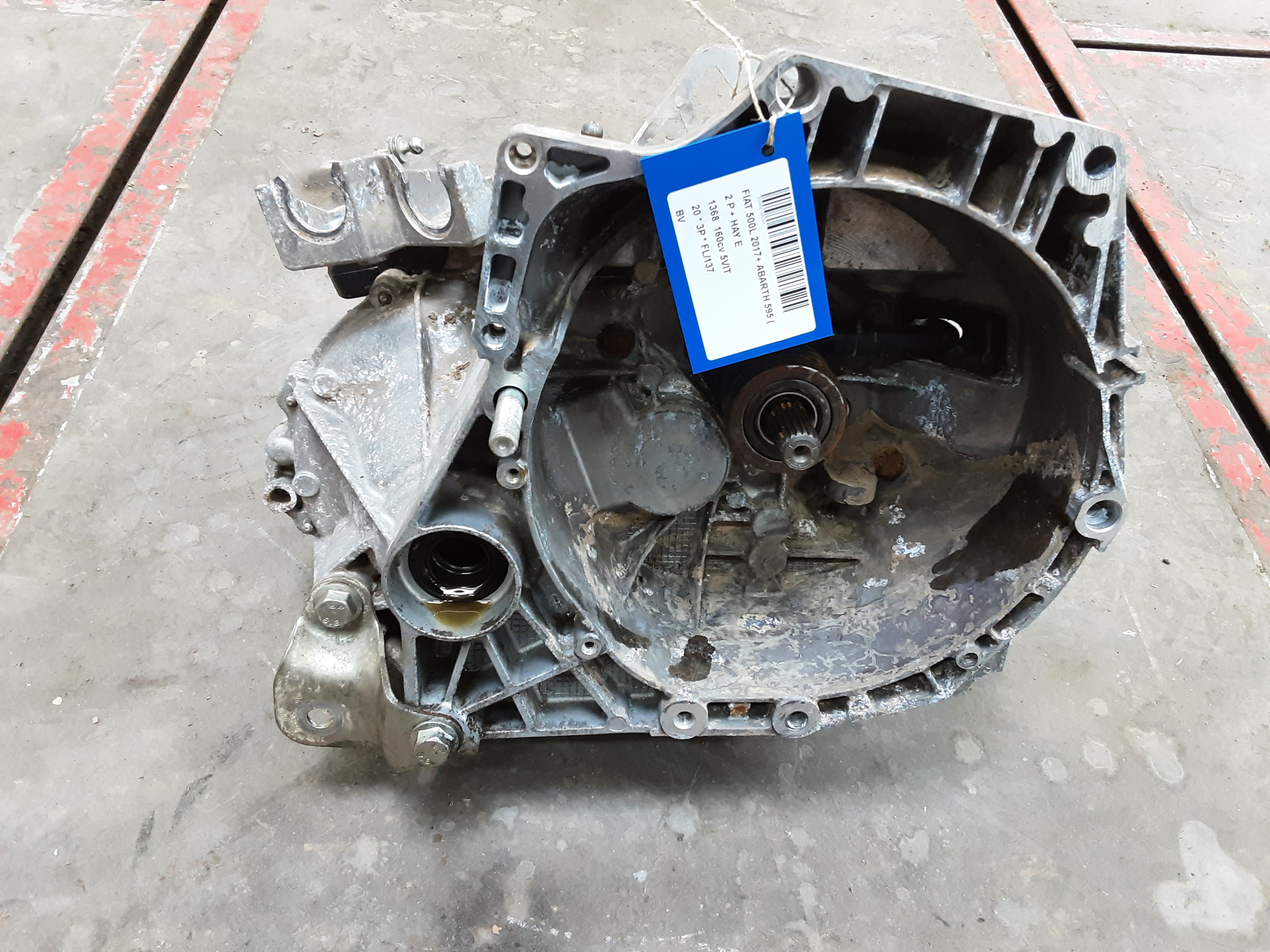 VERSNELLINGSBAK Fiat 500 7/15+