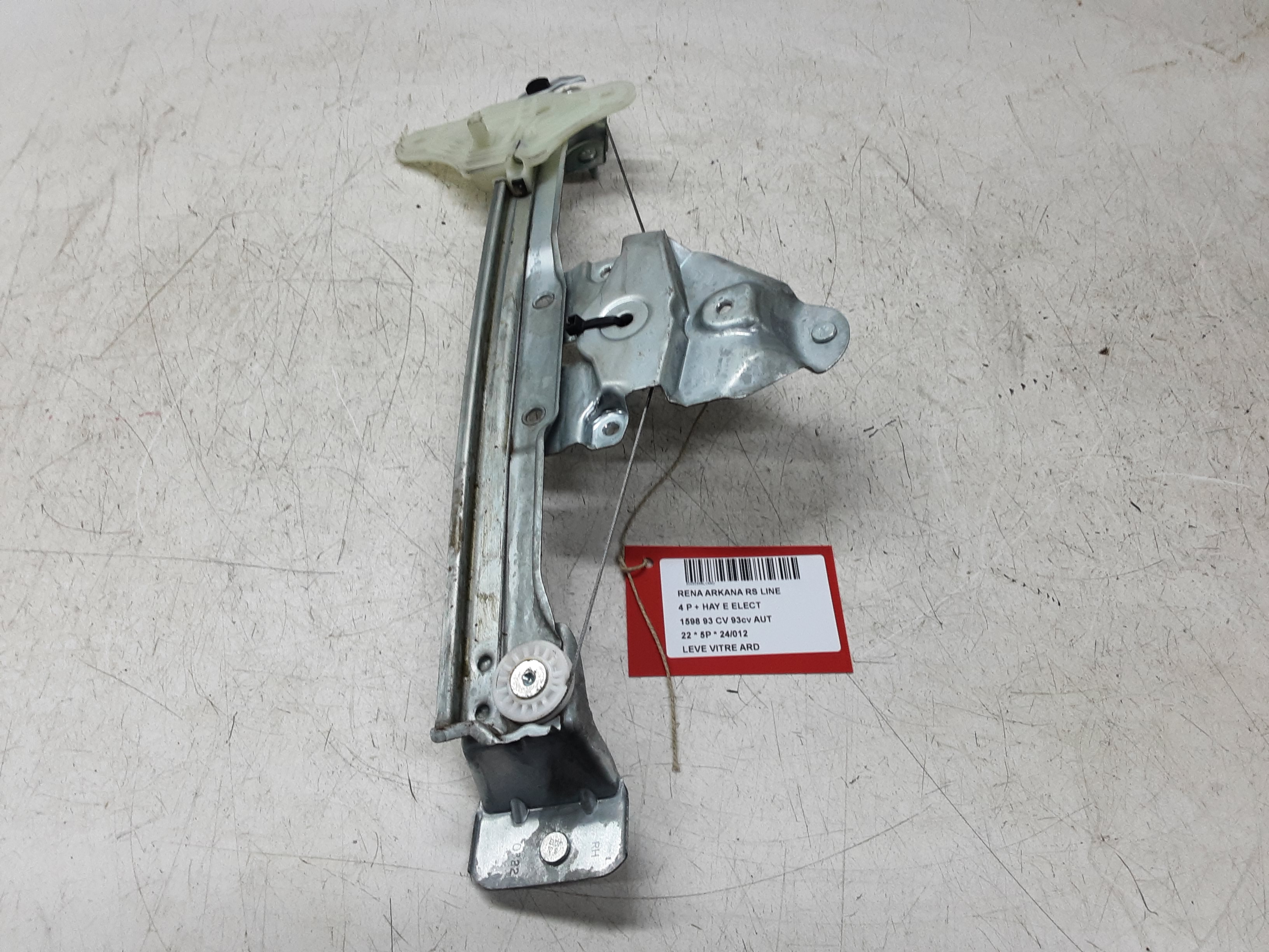 RUITMECHANISME ACHTER RECHTS Renault ARKANA 3/21 +