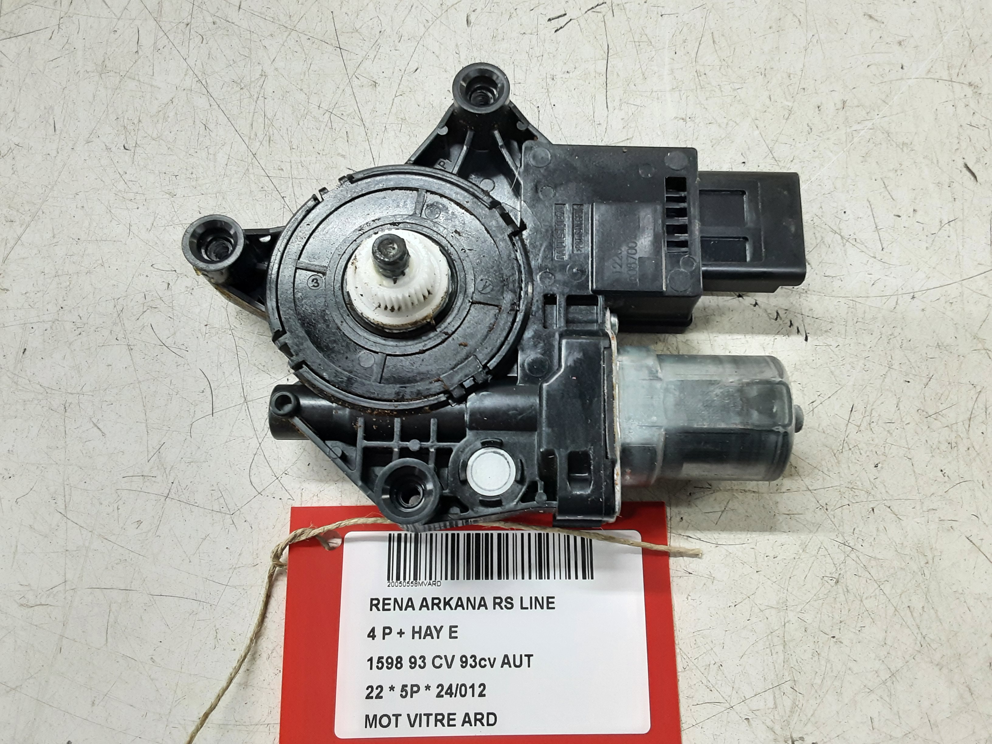 MOTOR RUITMECHANISME ACHTER RECHTS Renault ARKANA 3/21 +
