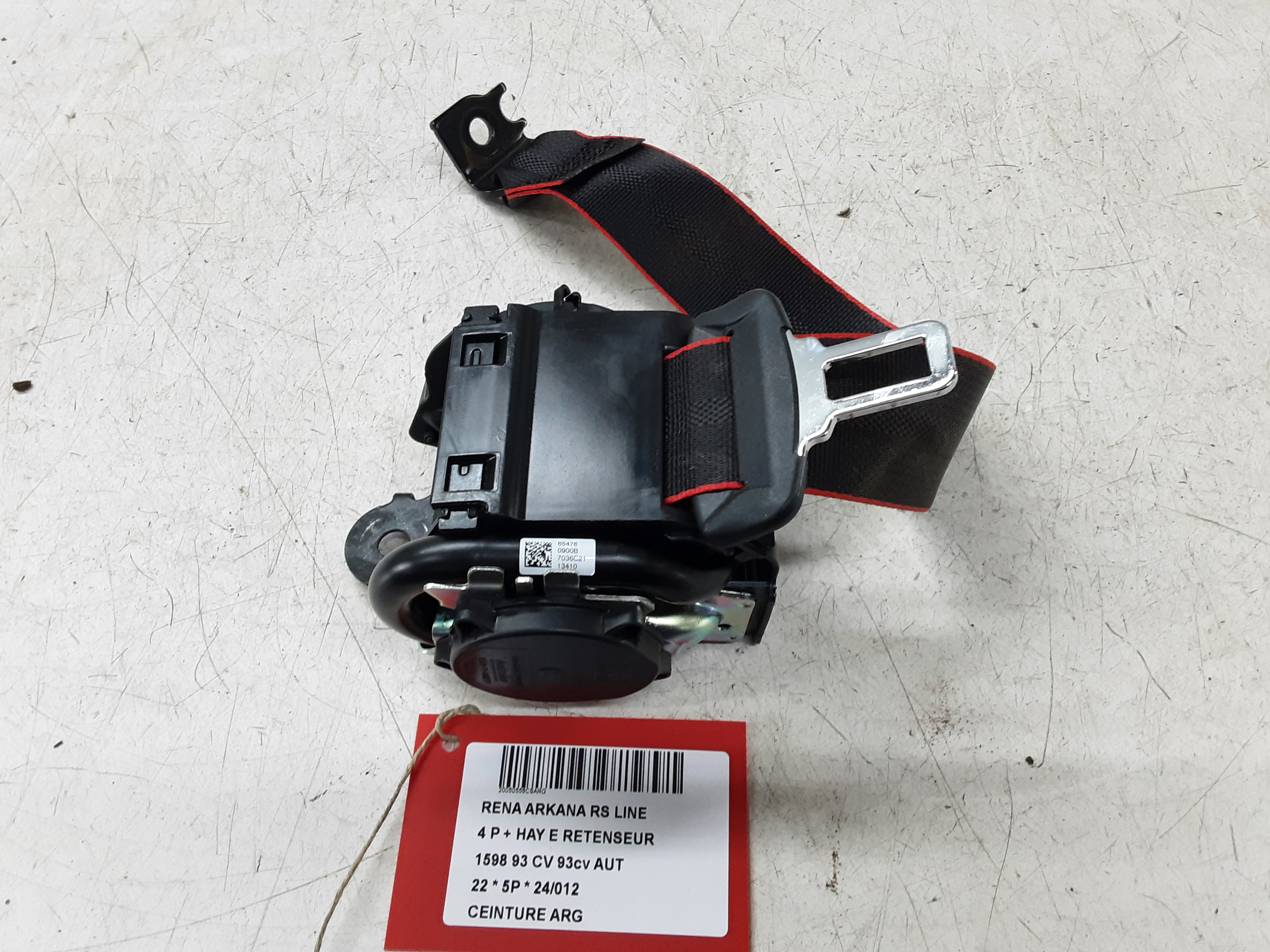 VEILIGHEIDSGORDEL ACHTER LINKS Renault ARKANA 3/21 +
