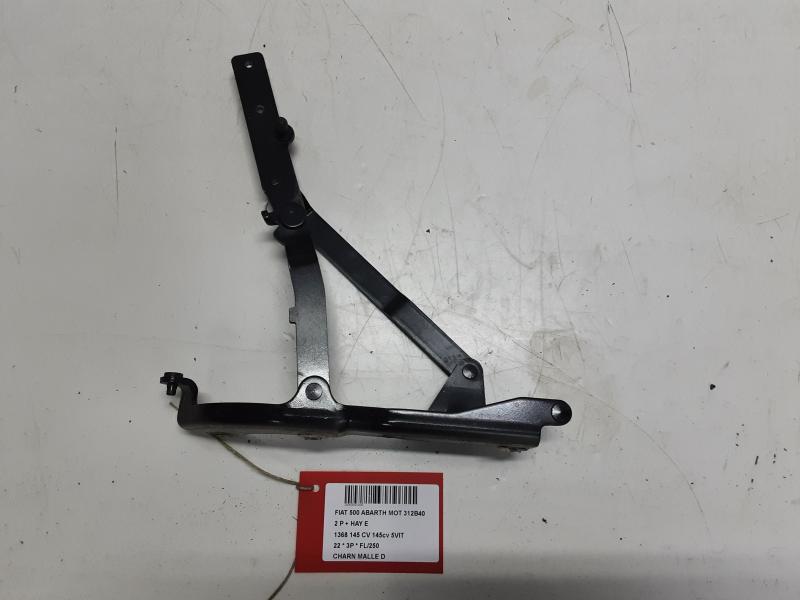 CHARNIERE DE MALLE DROITE Fiat 500 7/15+
