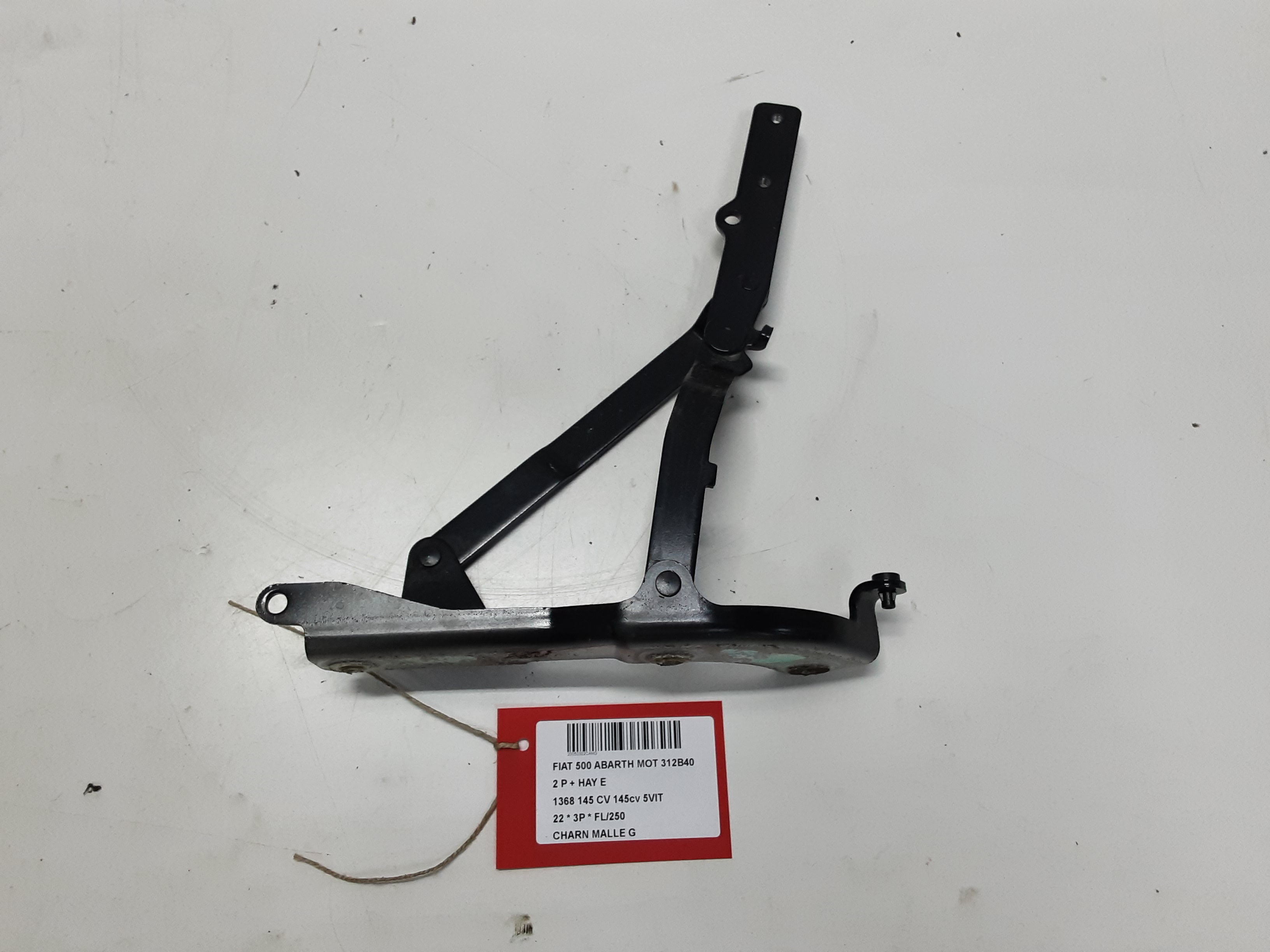SCHARNIER DEKSEL LINKS Fiat 500 7/15+