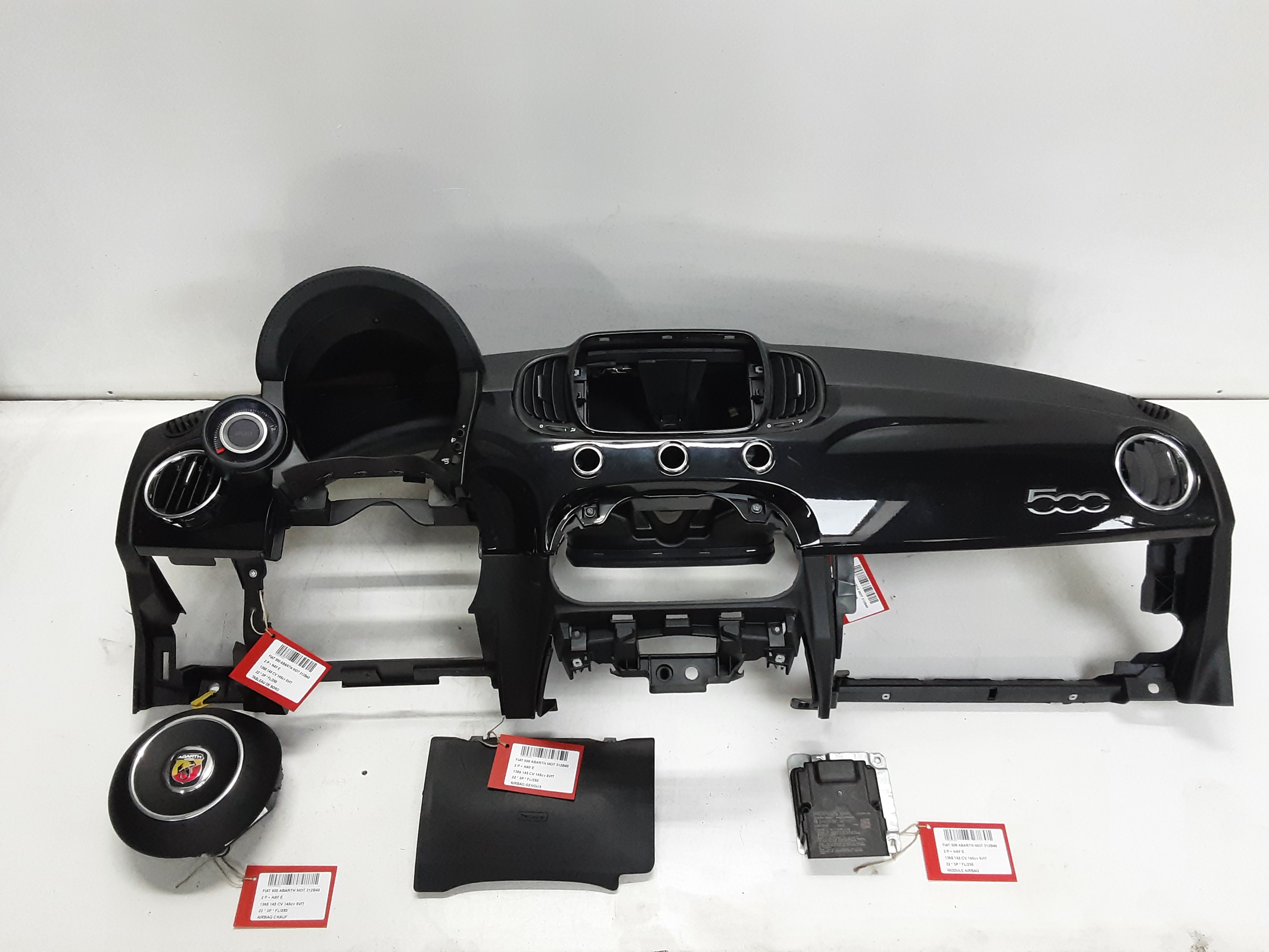 KIT AIRBAG Fiat 500 7/15+