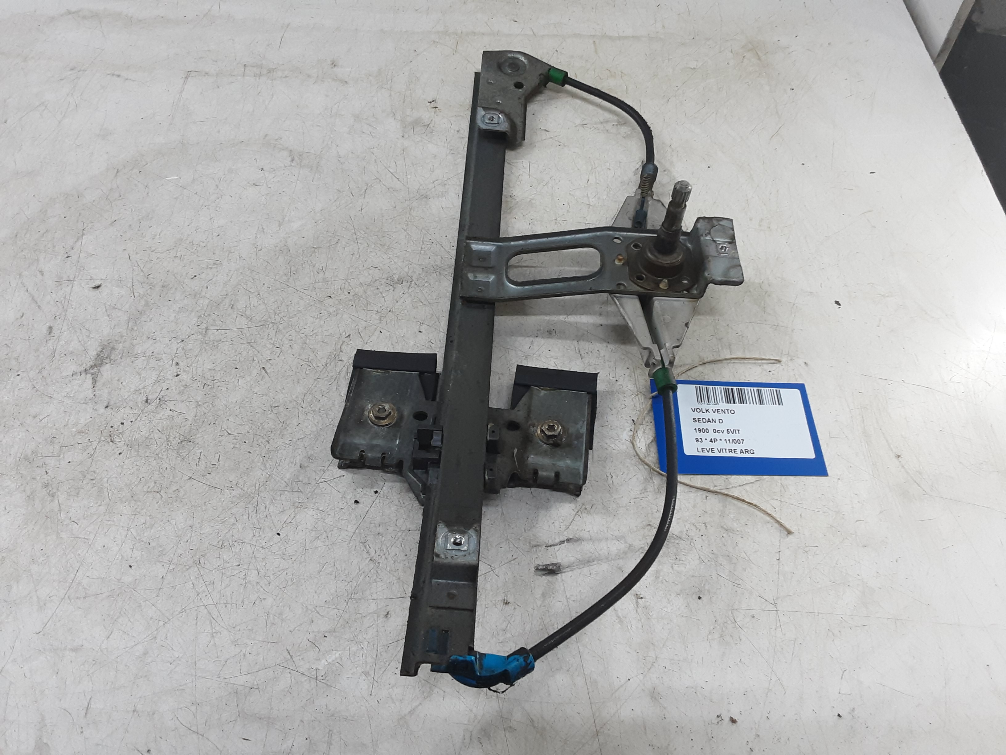 RUITMECHANISME ACHTER LINKS Vw VENTO 92&gt;98
