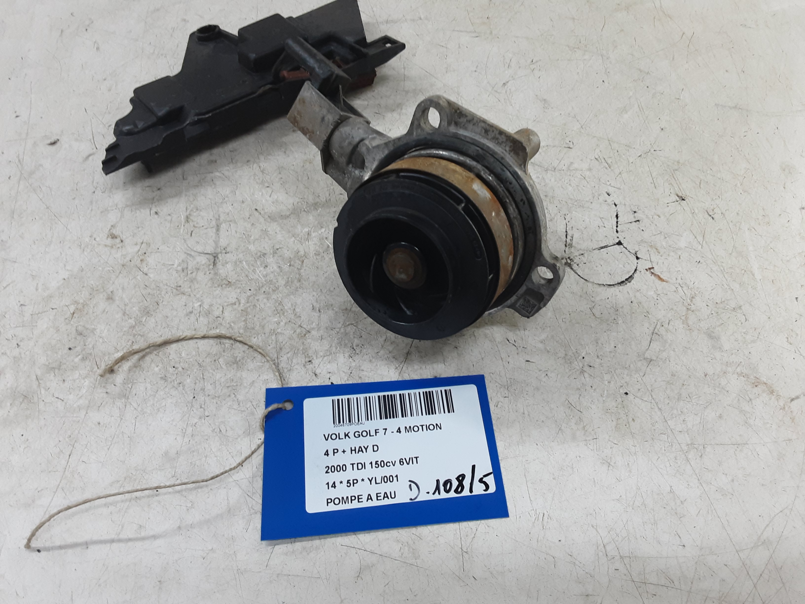 WATERPOMP Vw GOLF VII 11/12 - 17