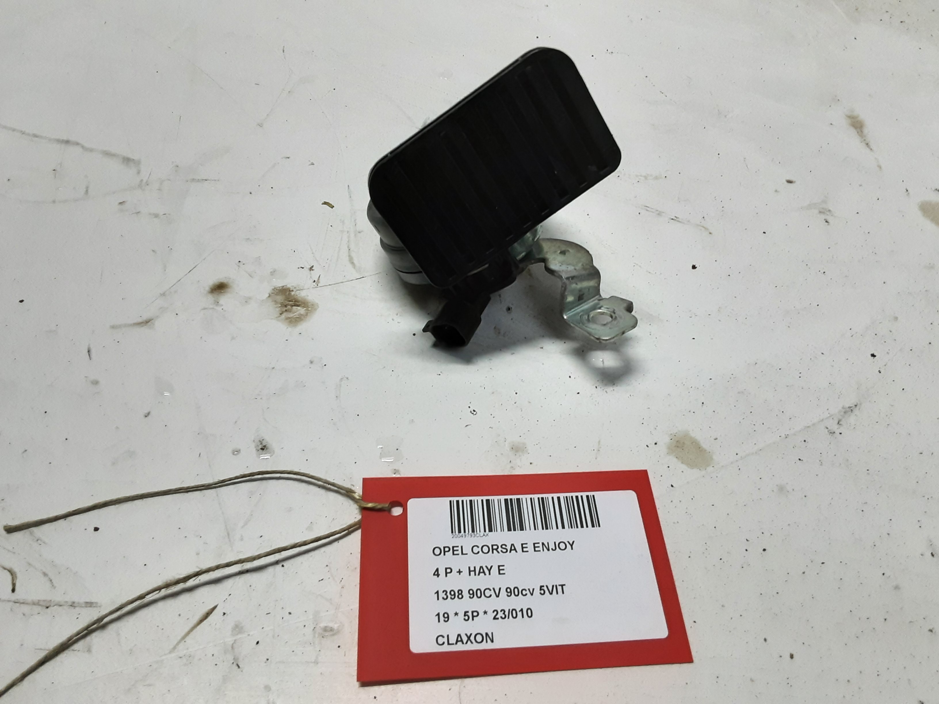KLAXON Opel CORSA E 10/14-  19