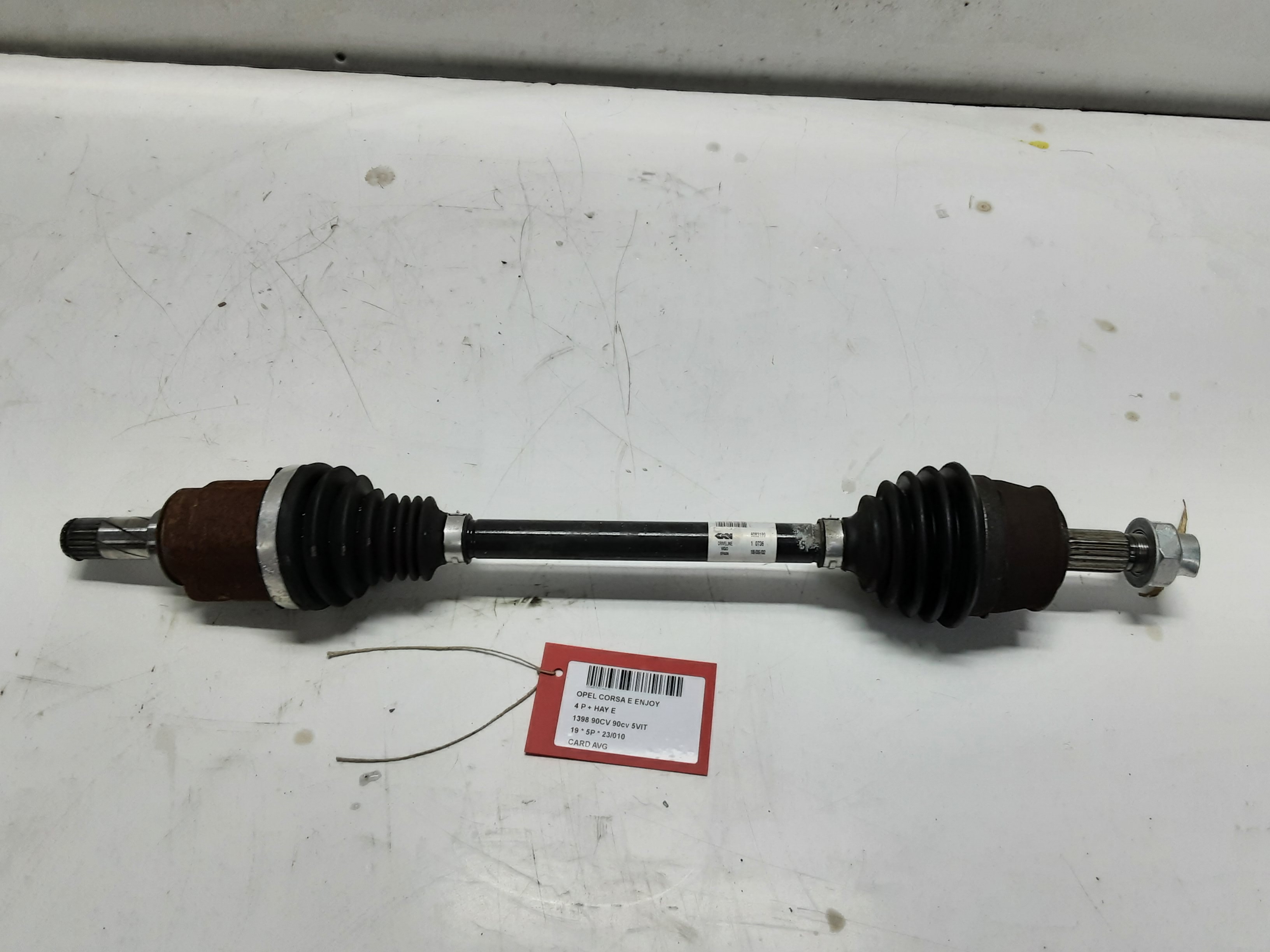 AANDRIJFAS VOOR LINKS Opel CORSA E 10/14-  19
