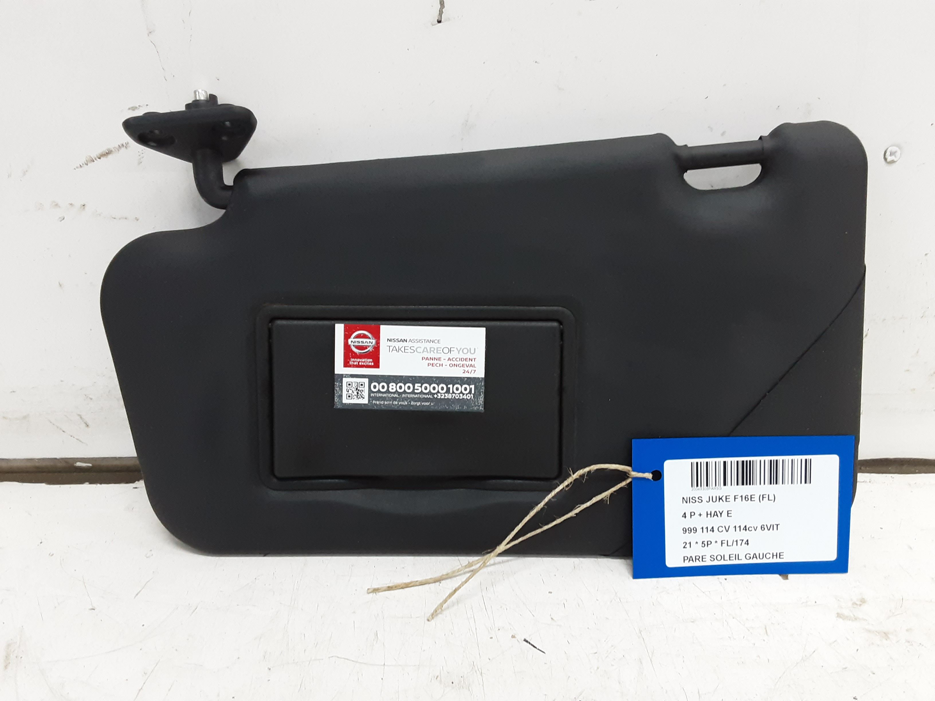 PARE-SOLEIL GAUCHE Nissan JUKE 8/19+