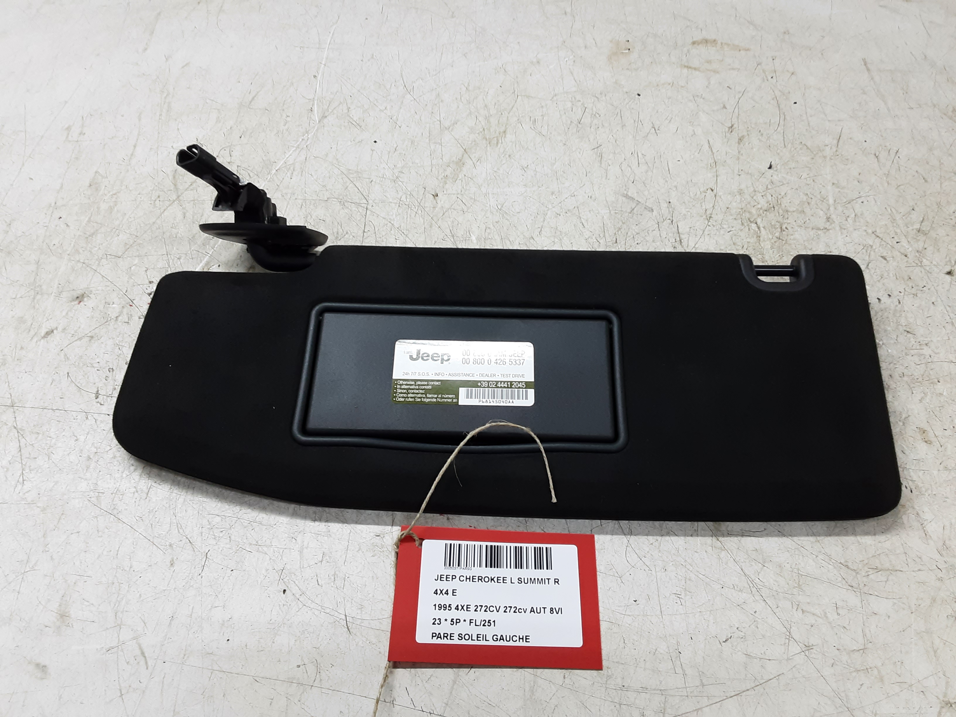 SONNENBLENDE LINKS Jeep GRAND CHEROKEE (WL) 2021+