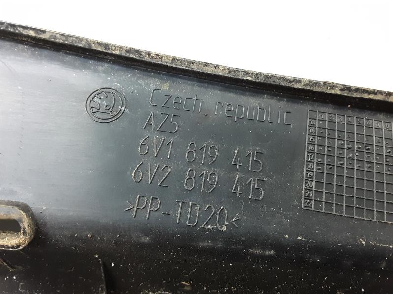 PLASTIEK WINDSCHERM Skoda FABIA (NJ) MK3 10/14 -9/18