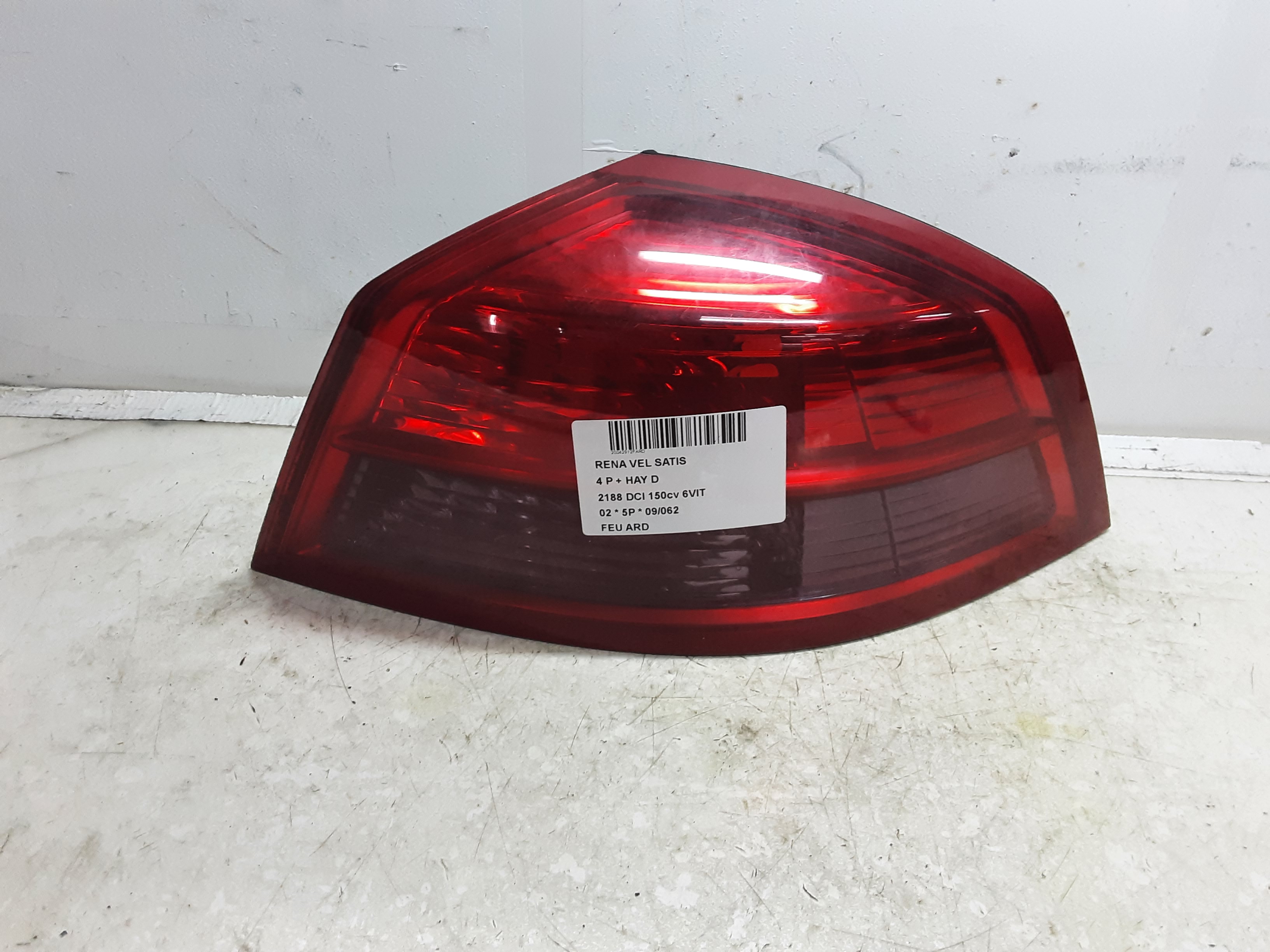 ACHTERLICHT RECHTS Renault VEL SATIS 02 - 09