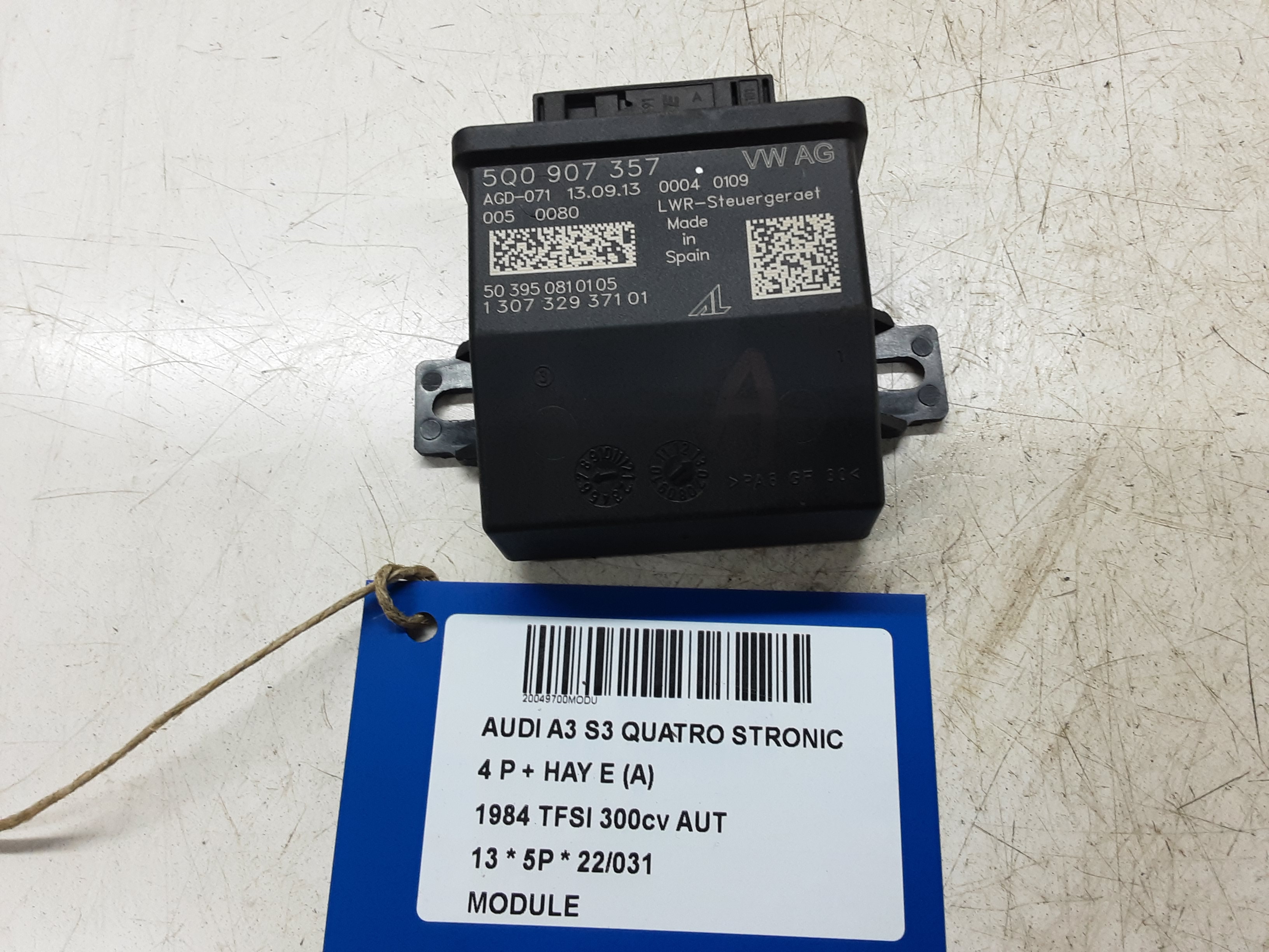 MODULE Audi A3 3,5D 9/12 - 16