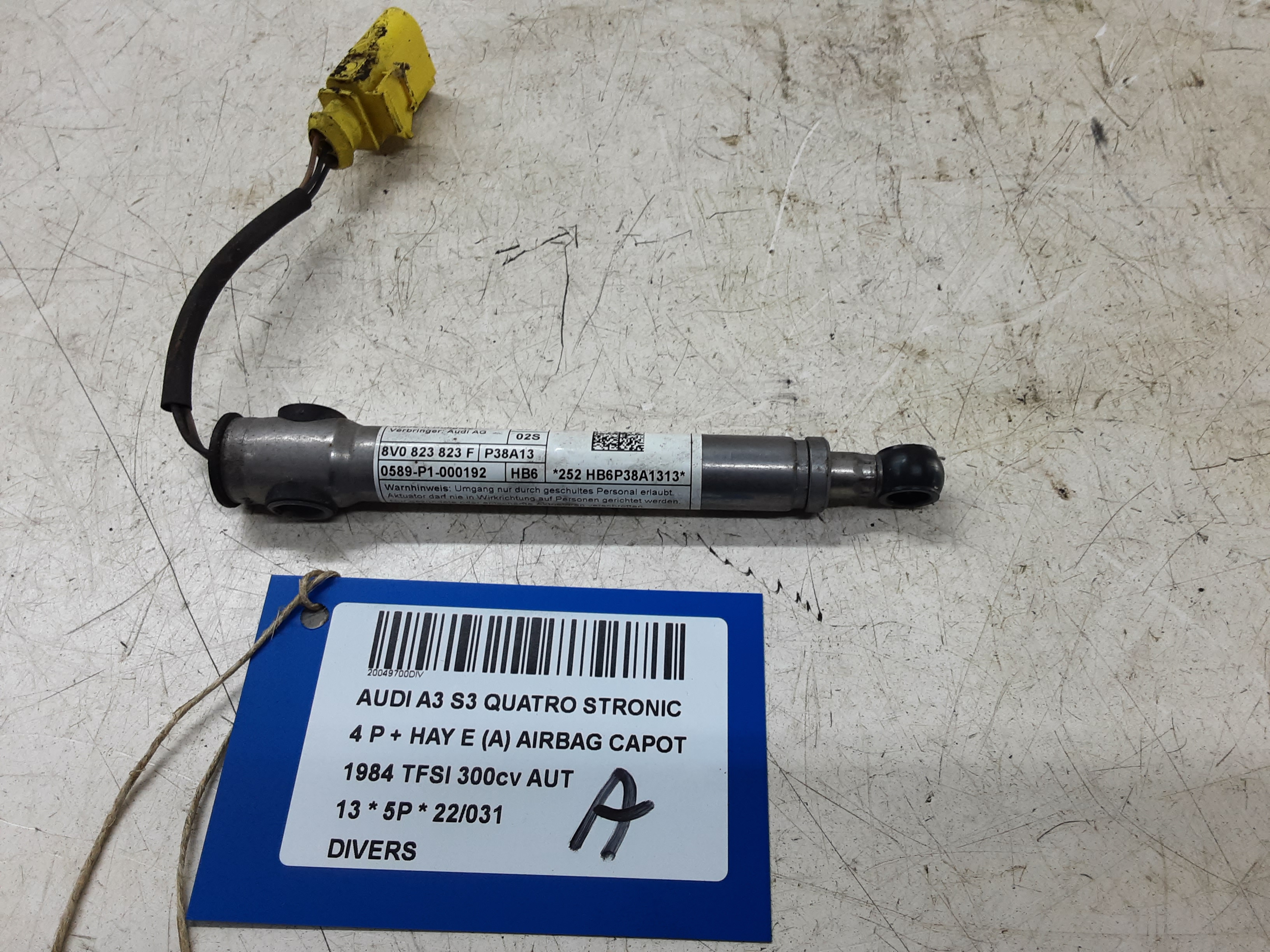 DIVERS Audi A3 3,5D 9/12 - 16