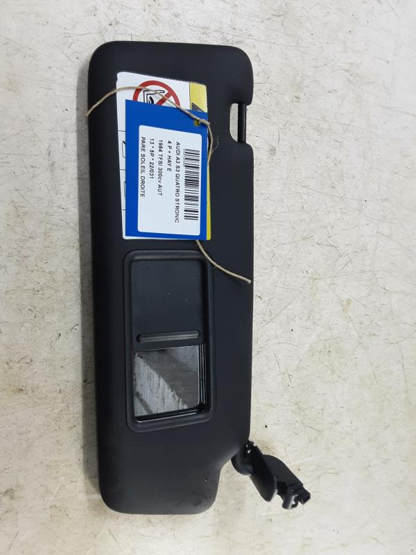 PARE-SOLEIL DROIT Audi A3 3,5D 9/12 - 16