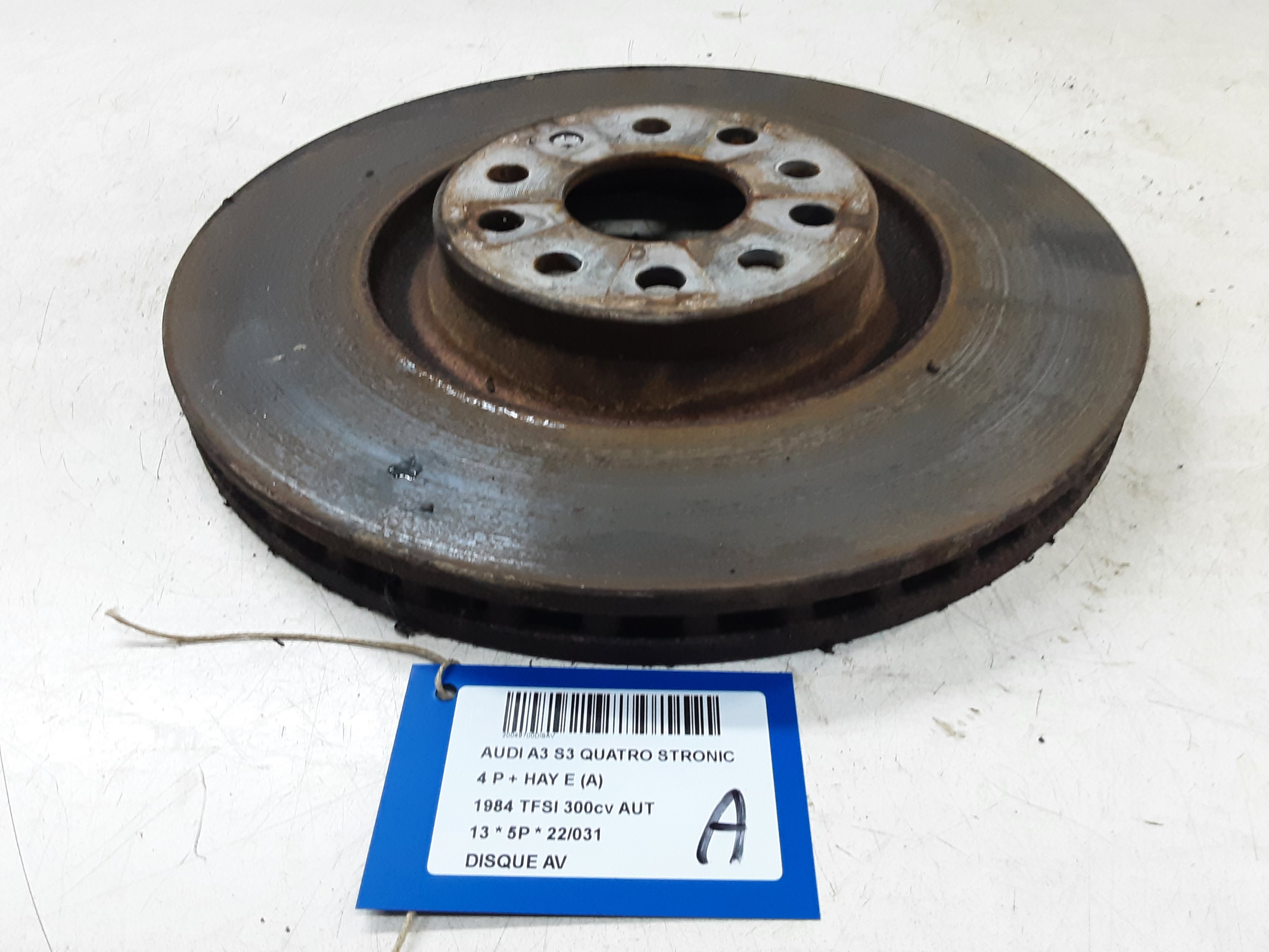 DISQUE AVANT Audi A3 3,5D 9/12 - 16
