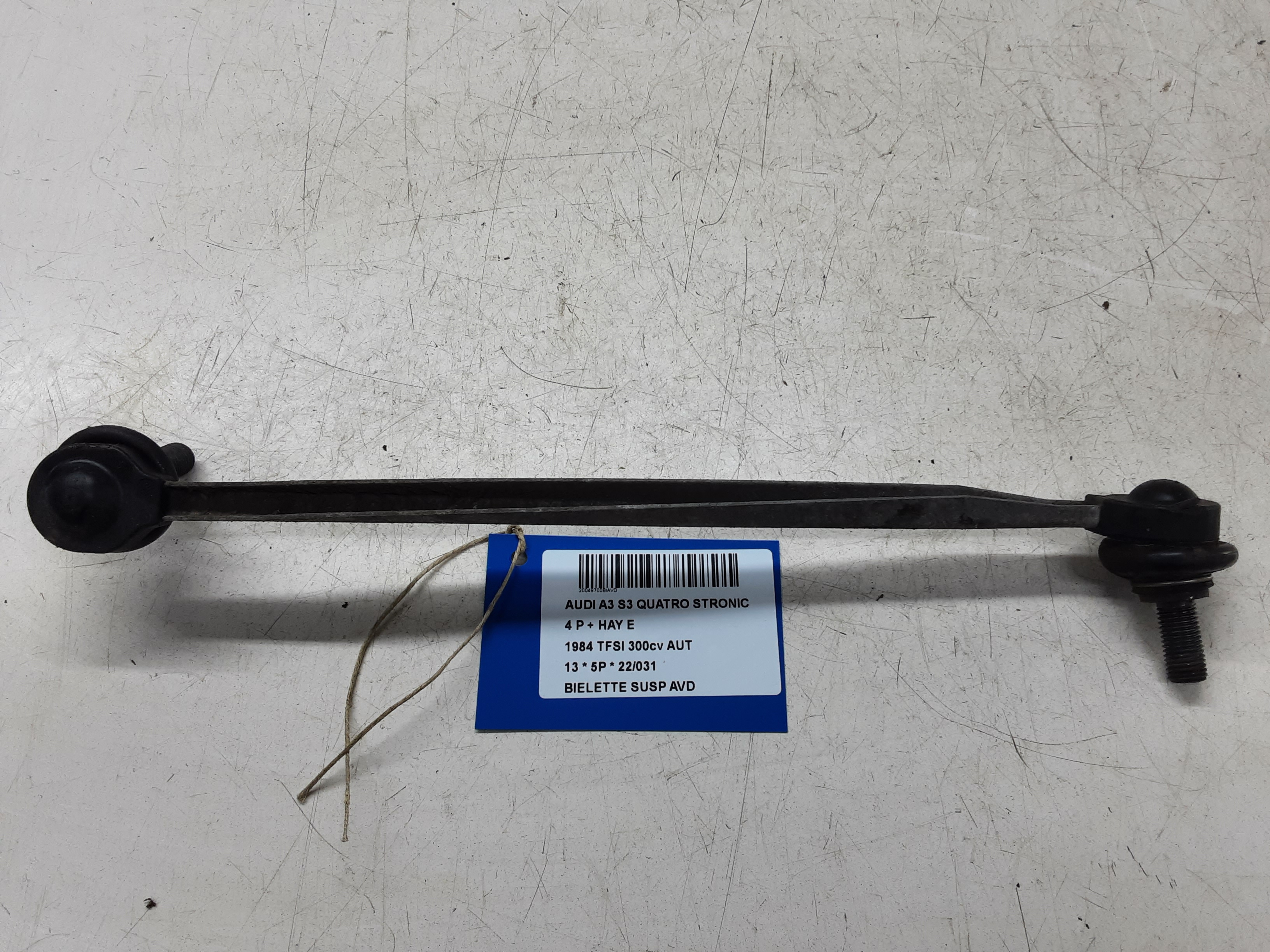 BIELETTE DE SUSPENSION AVANT DROITE Audi A3 3,5D 9/12 - 16