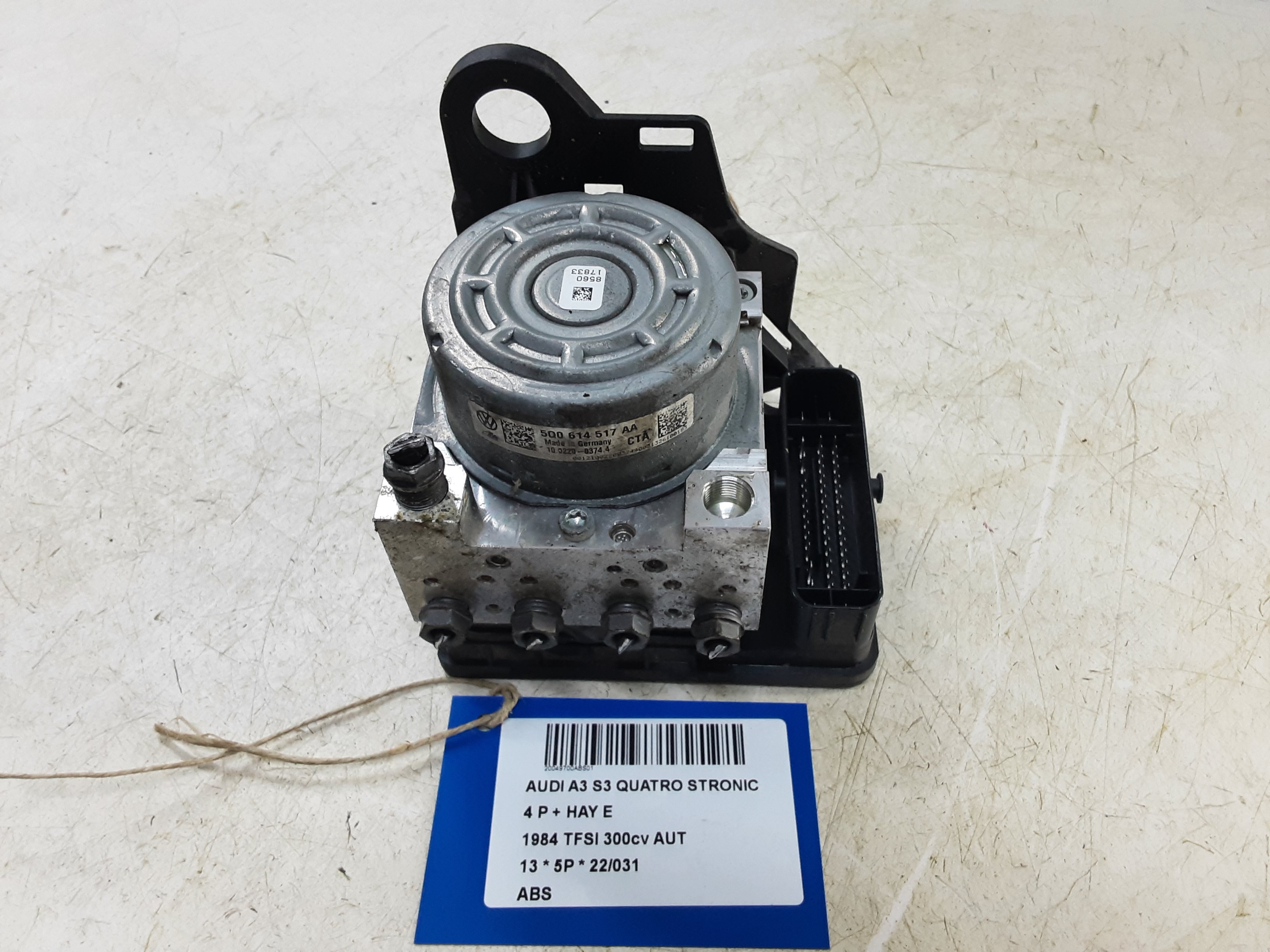 ABS Audi A3 3,5D 9/12 - 16