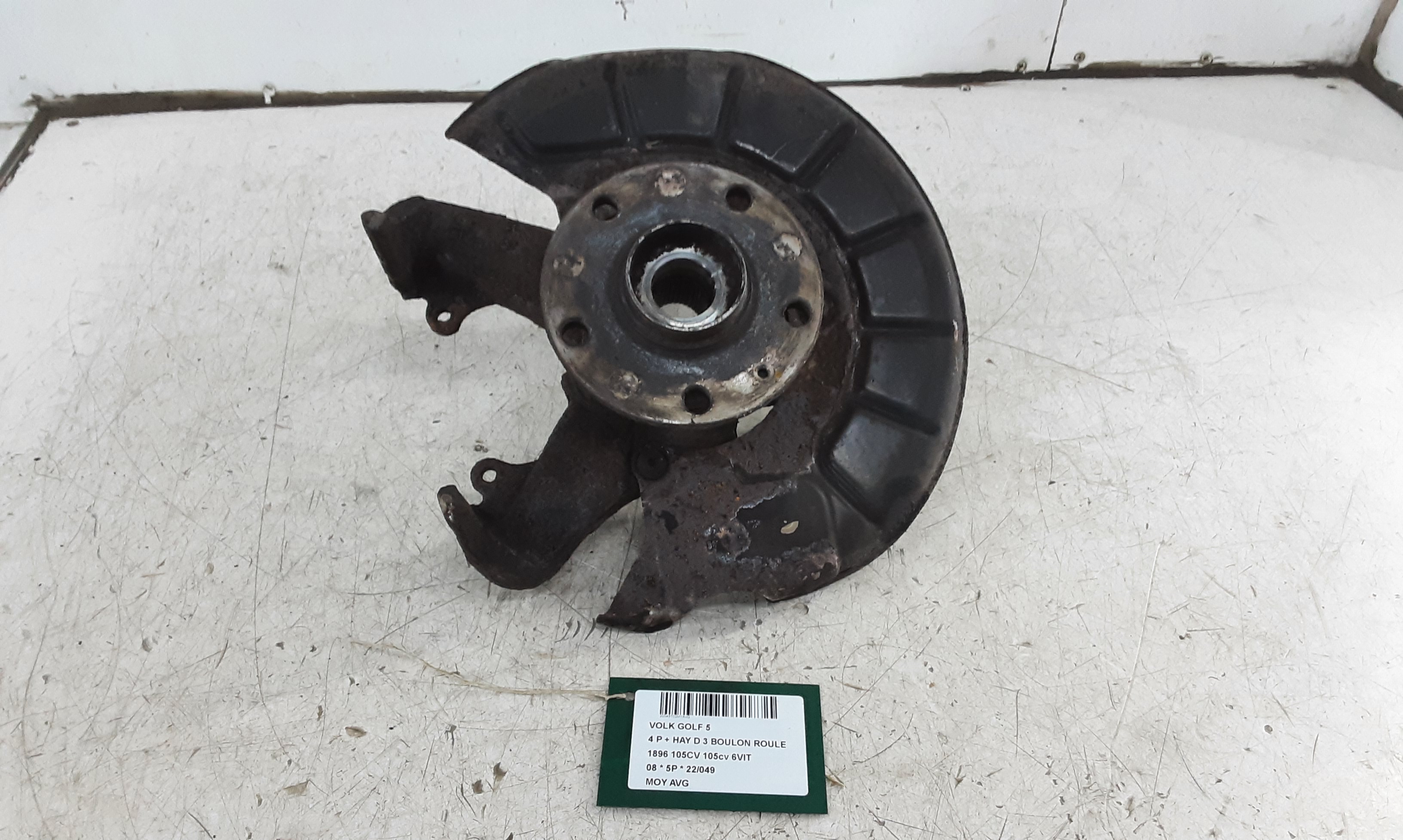 WIELNAAF VOOR LINKS Vw Golf