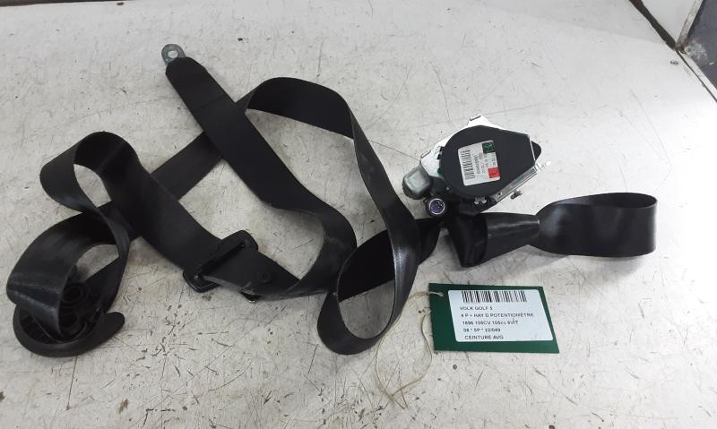 FRONT SEATBELT LEFT Vw GOLF V 11/03 - 08