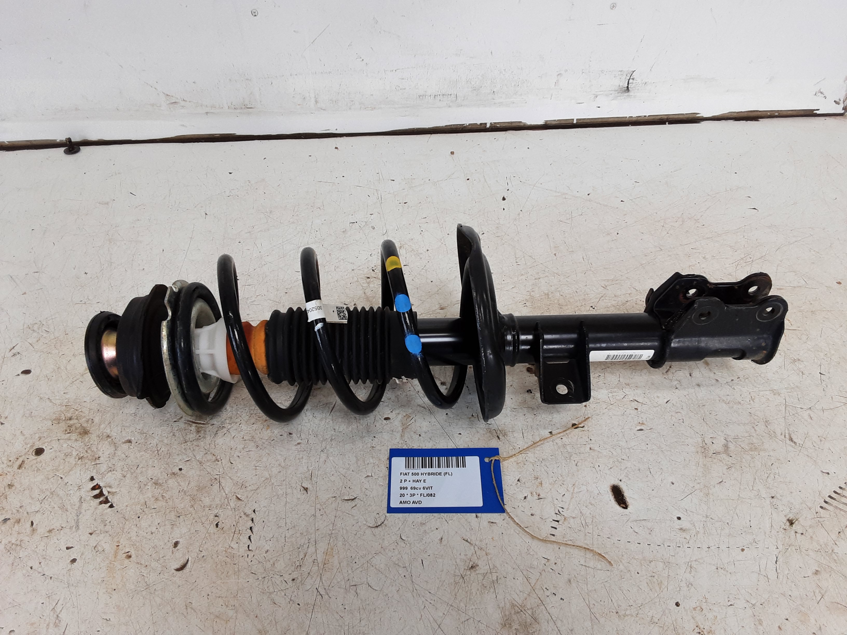 SCHOKBREKER VOOR RECHTS Fiat 500 7/15+
