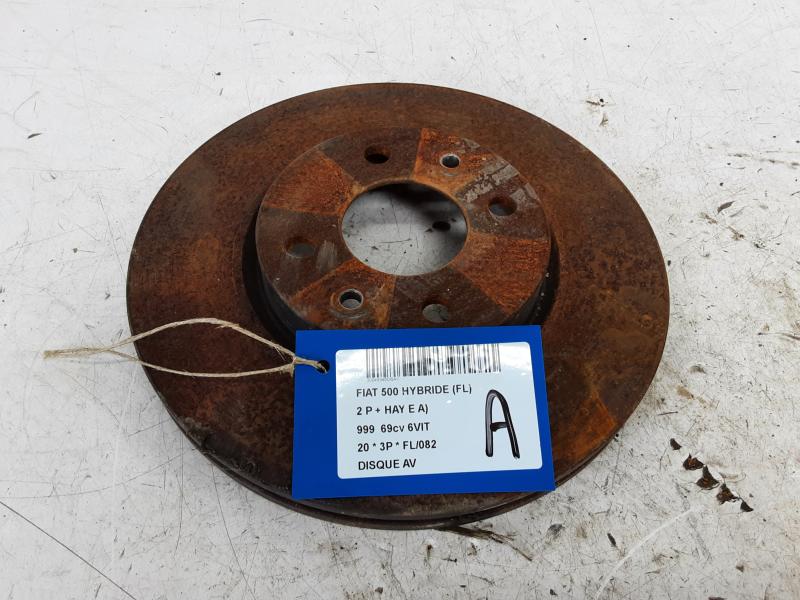 DISQUE AVANT Fiat 500 7/15+