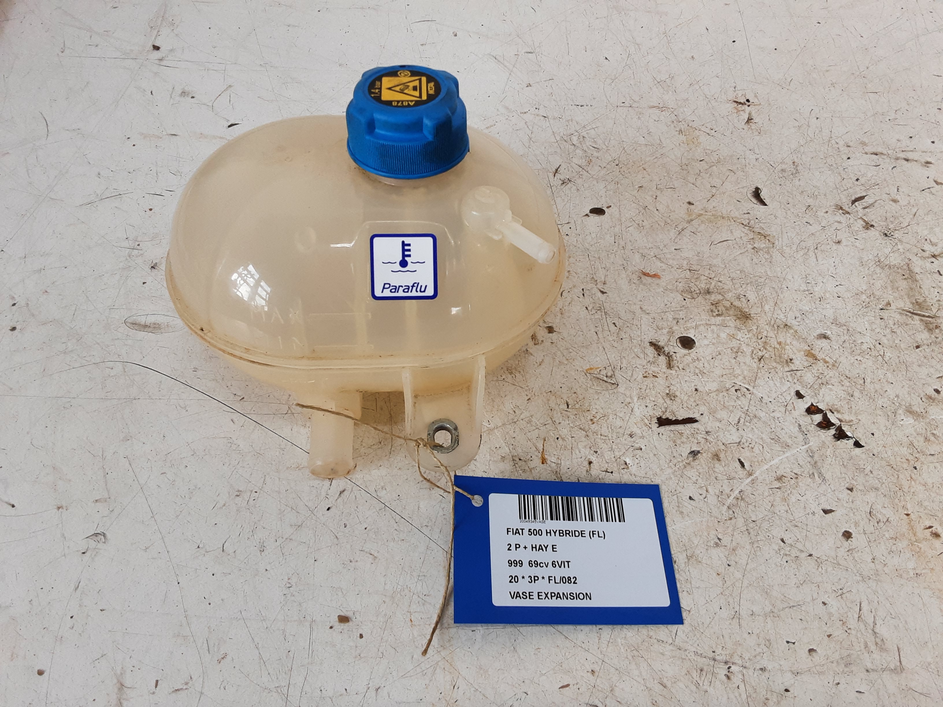 EXPANSIERESERVOIR Fiat 500 7/15+