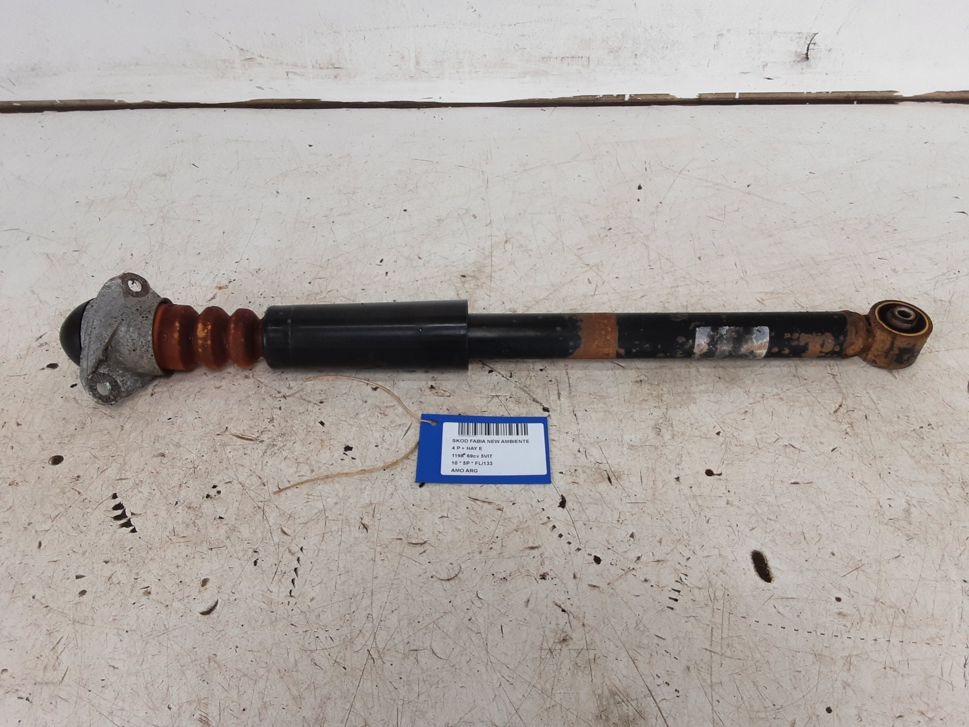 SCHOKBREKER ACHTER LINKS Skoda FABIA (5J) 07 - 03/10