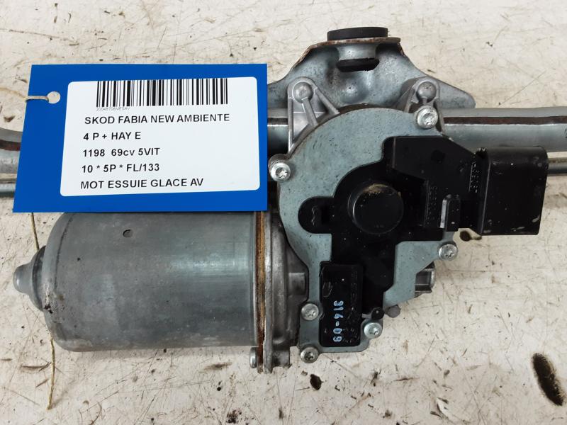 MOTOR RUITENWISSERS VOOR Skoda FABIA (5J) 07 - 03/10