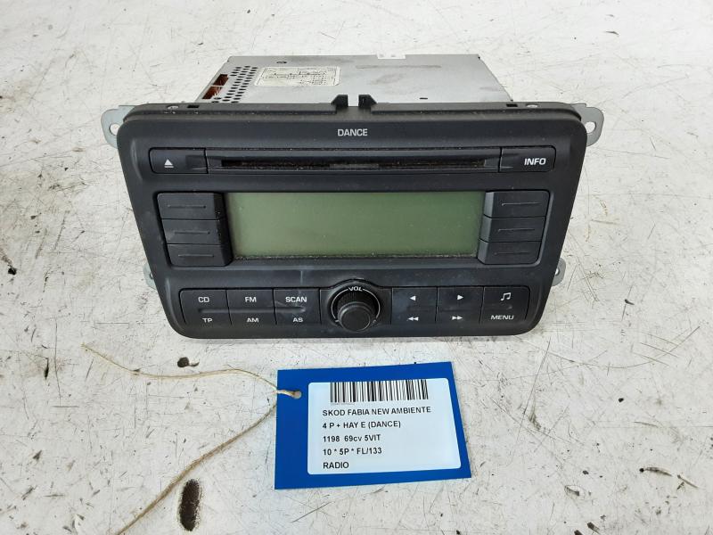 RADIO Skoda FABIA (5J) 07 - 03/10
