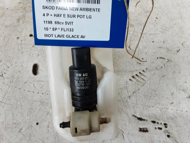 MOTOR RUITENWASSERS VOOR Skoda FABIA (5J) 07 - 03/10