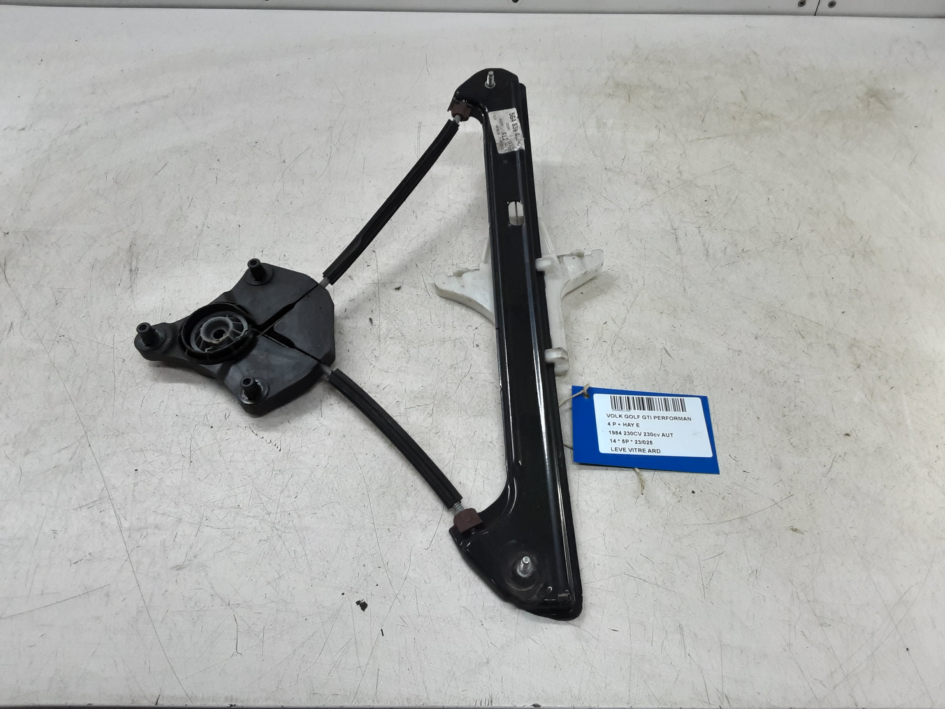 RUITMECHANISME ACHTER RECHTS Vw GOLF VII 11/12 - 17