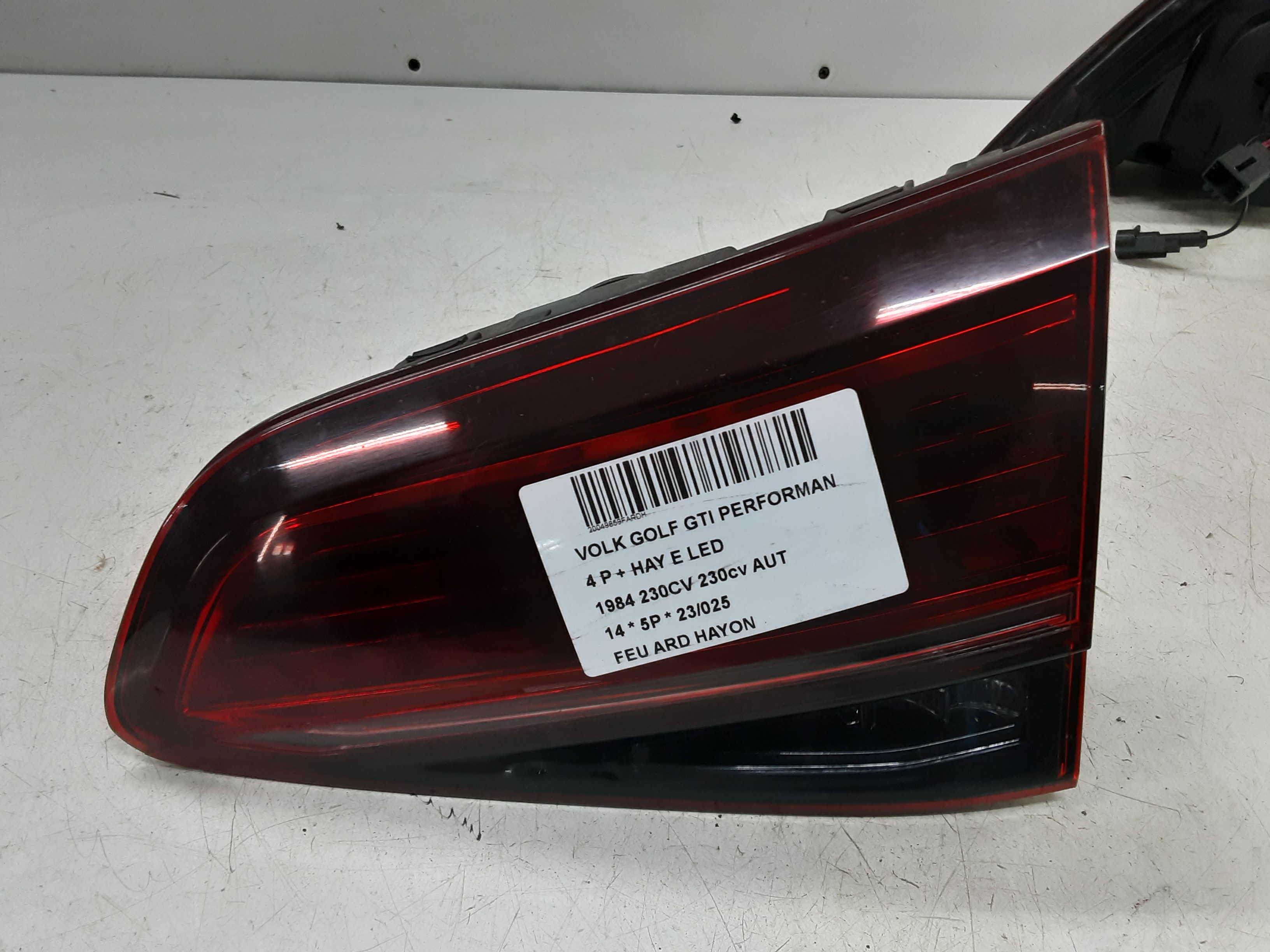 LICHT ACHTERKLEP RECHTS Vw GOLF VII 11/12 - 17