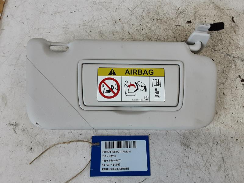 ZONNEKLEP RECHTS Ford FIESTA 5/17+