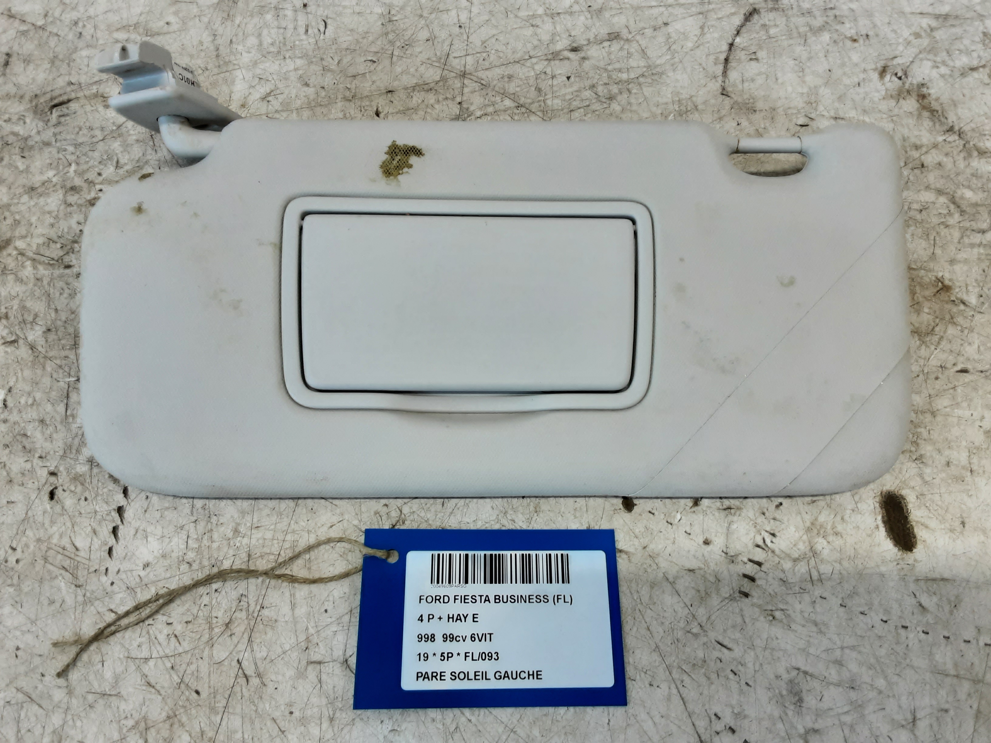 ZONNEKLEP LINKS Ford FIESTA 5/17+
